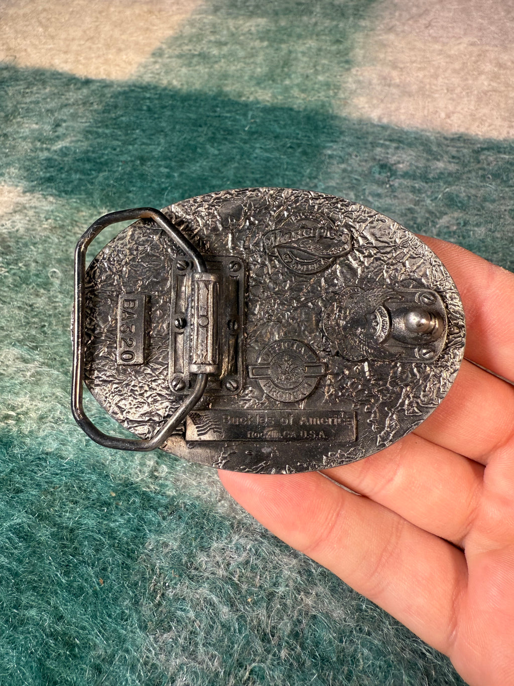 Vintage Michelob Beer Belt Buckle
