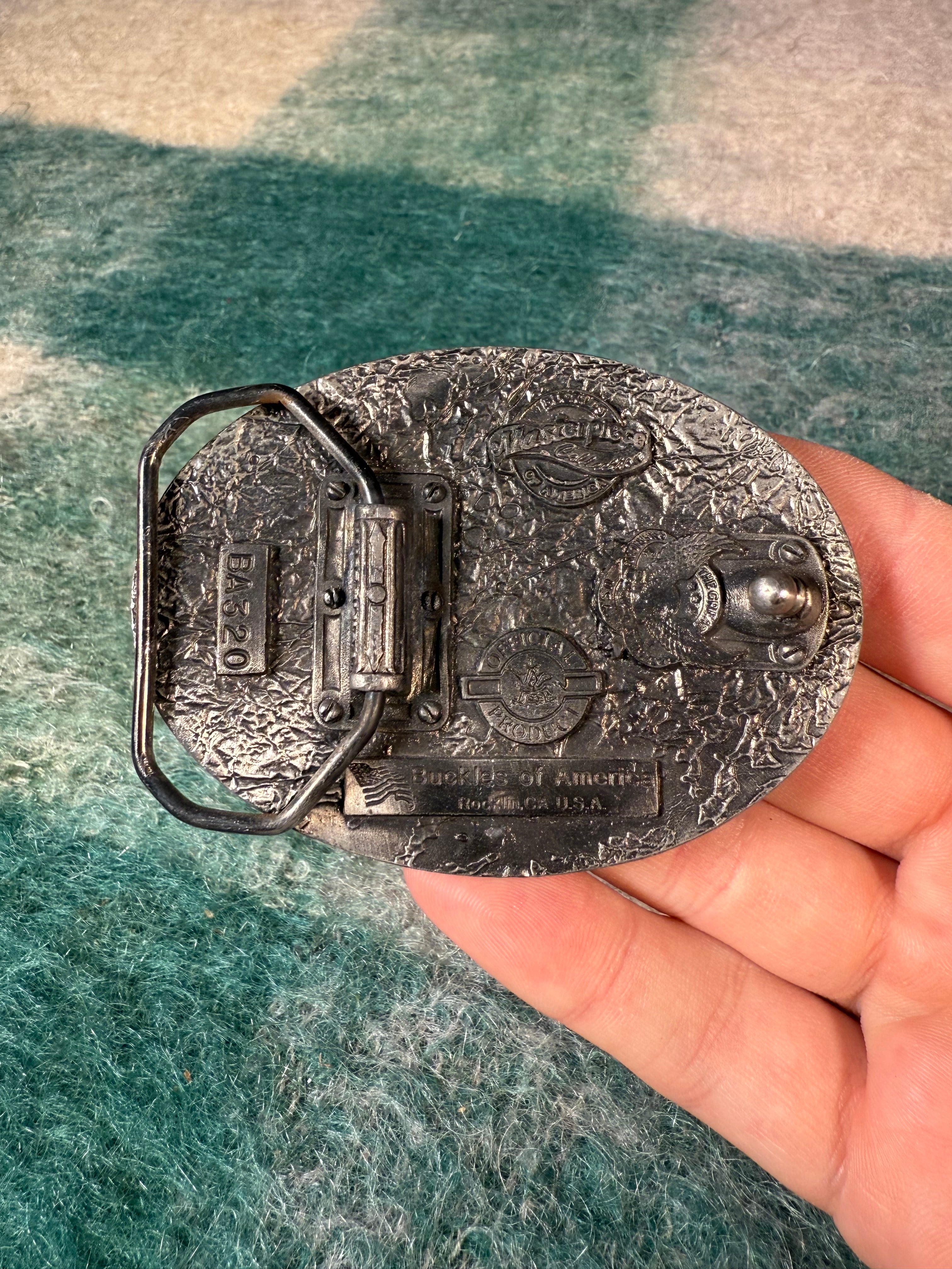 Vintage Michelob Beer Belt Buckle