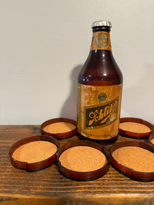 Vintage Schlitz Bottle Coaster Set