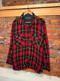Vintage Claybrooke Outdoors Red Flannel Shirt (XL)