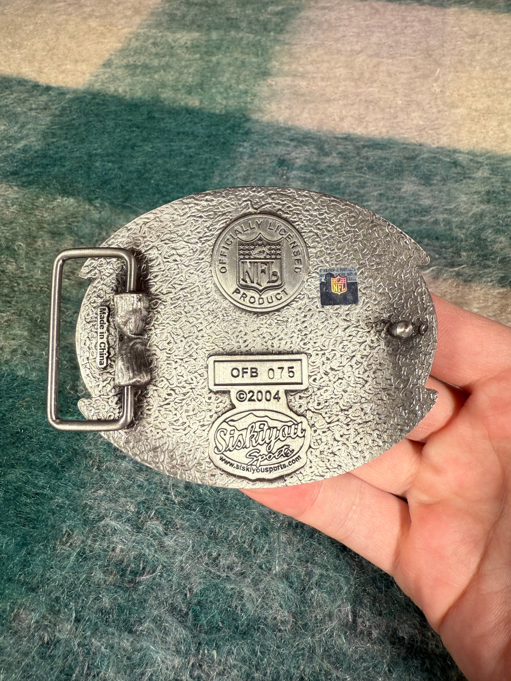 Vintage 2000s San Francisco 49ers Oversized Belt Buckle
