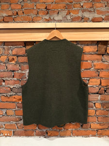 Jimmy Hourihan Wool Plaid Interior Vest (L)