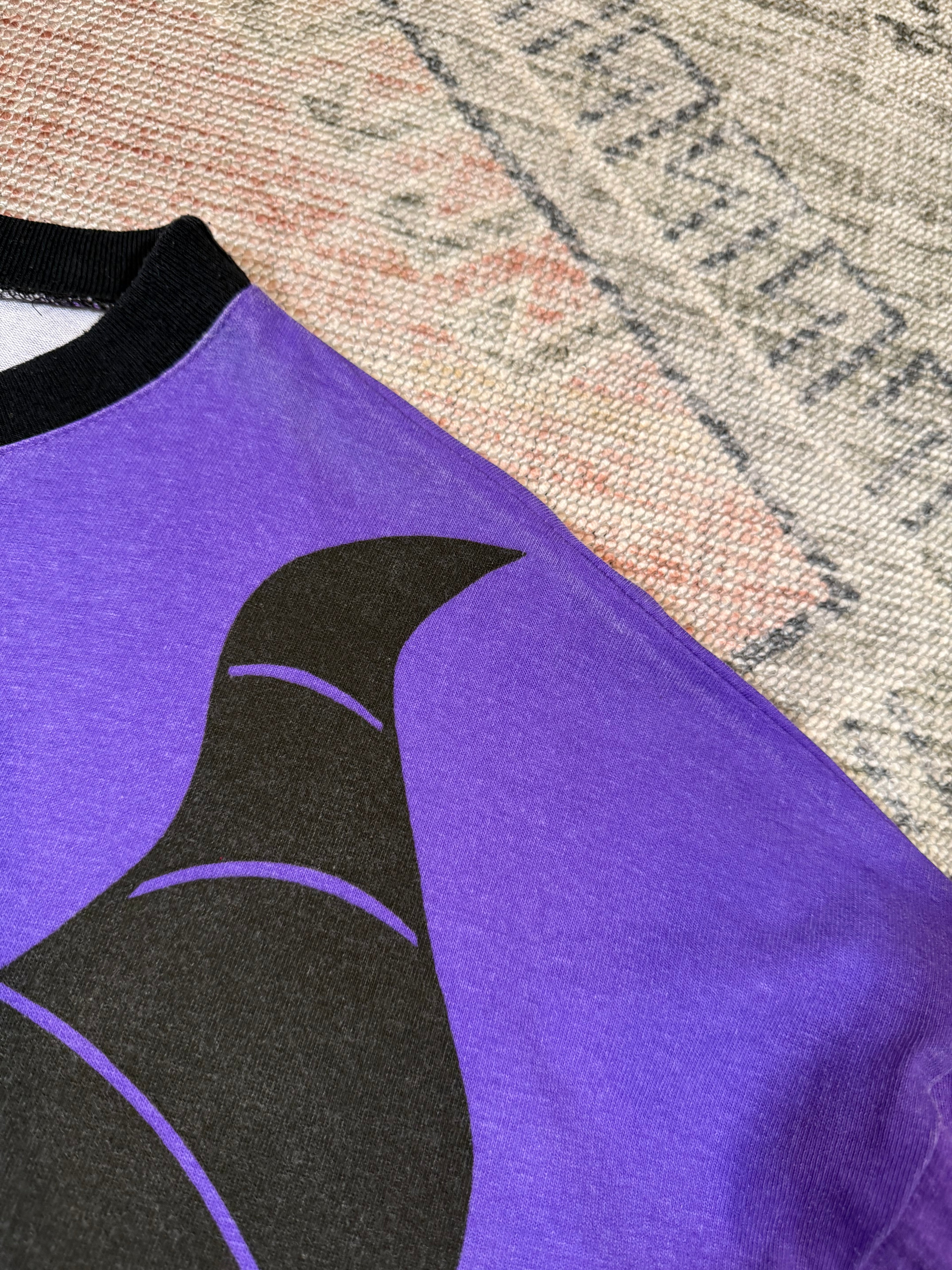 Vintage 90s Maleficent Disney Big Print Shirt (L/XL)