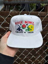 Load image into Gallery viewer, Vintage 1995 Penn State vs Oregon Rosebowl SnapBack
