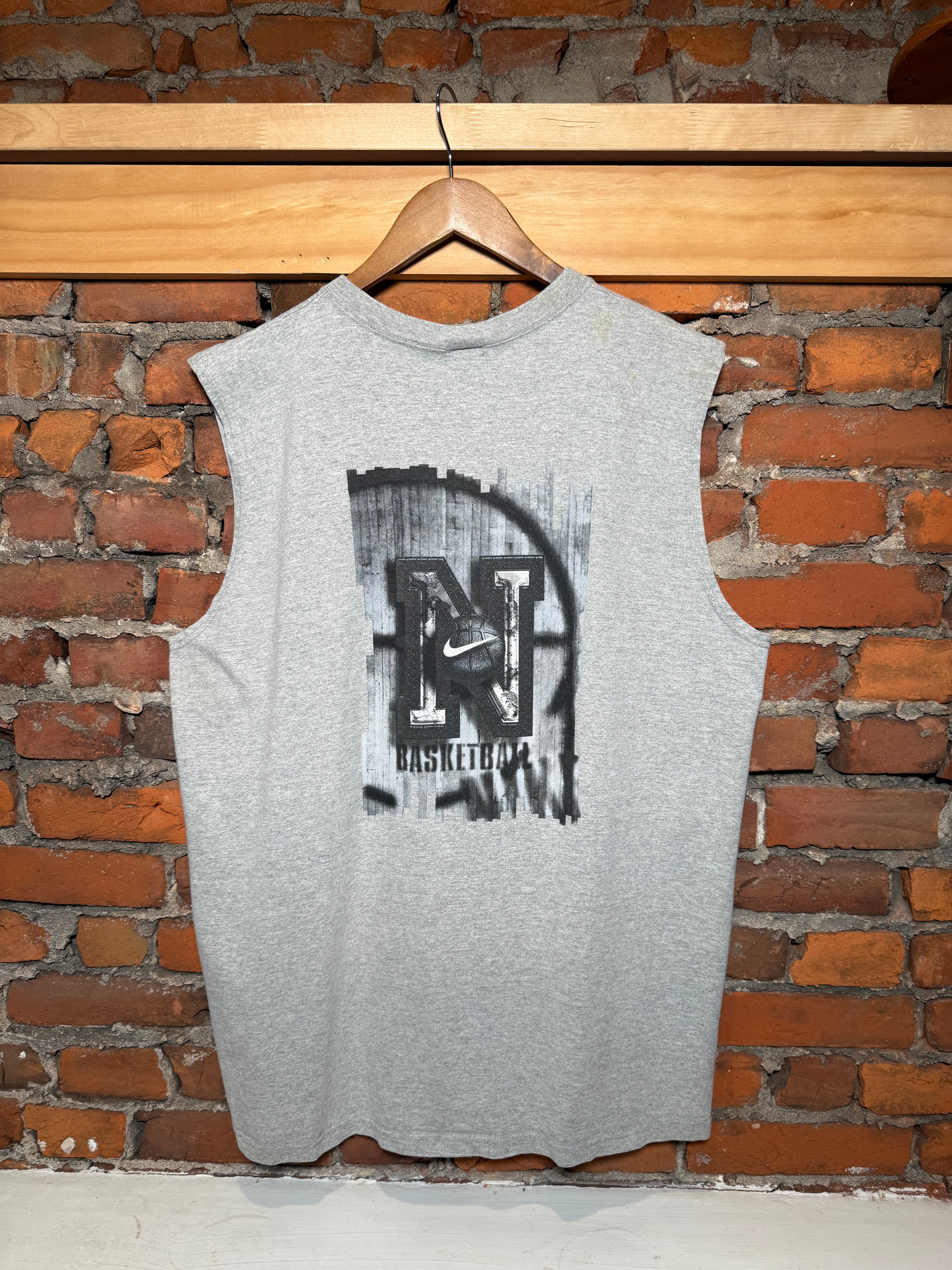 Vintage Y2K Nike Basketball Tank Top (XL)