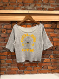 Vintage 80s Golds Gym Cutoff Sweatshirt (M)