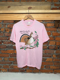 Vintage 1991 Pink Pheasant T-Shirt (M)