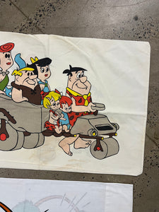 Lot of 2 Vintage Pillowcases - Donald Duck and The Flintstones