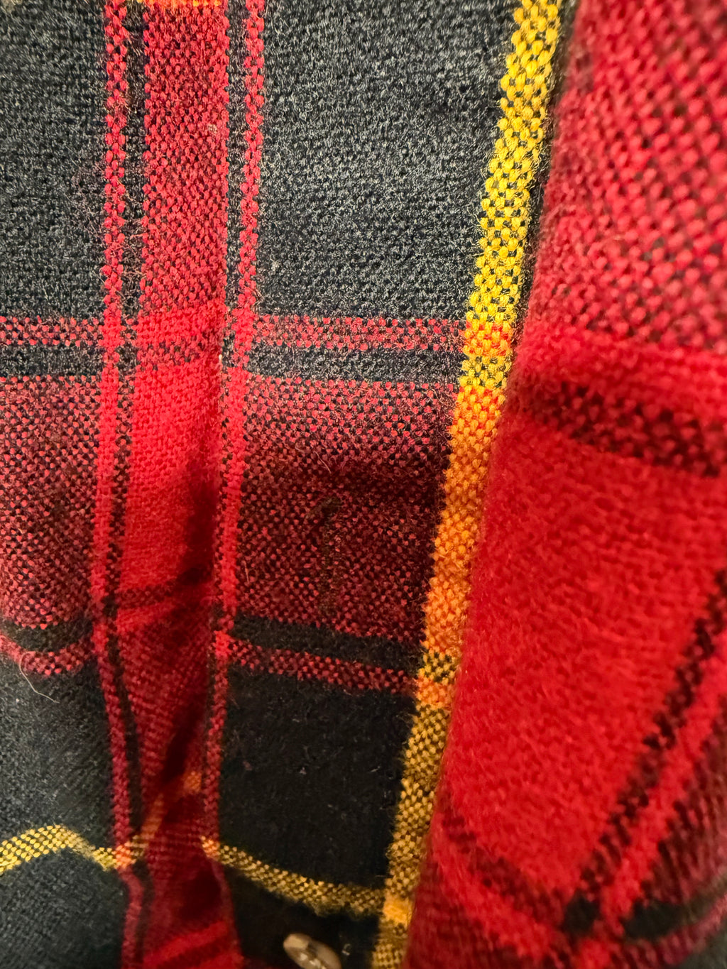 Vintage Claybrooke Outdoors Red Flannel Shirt (XL)