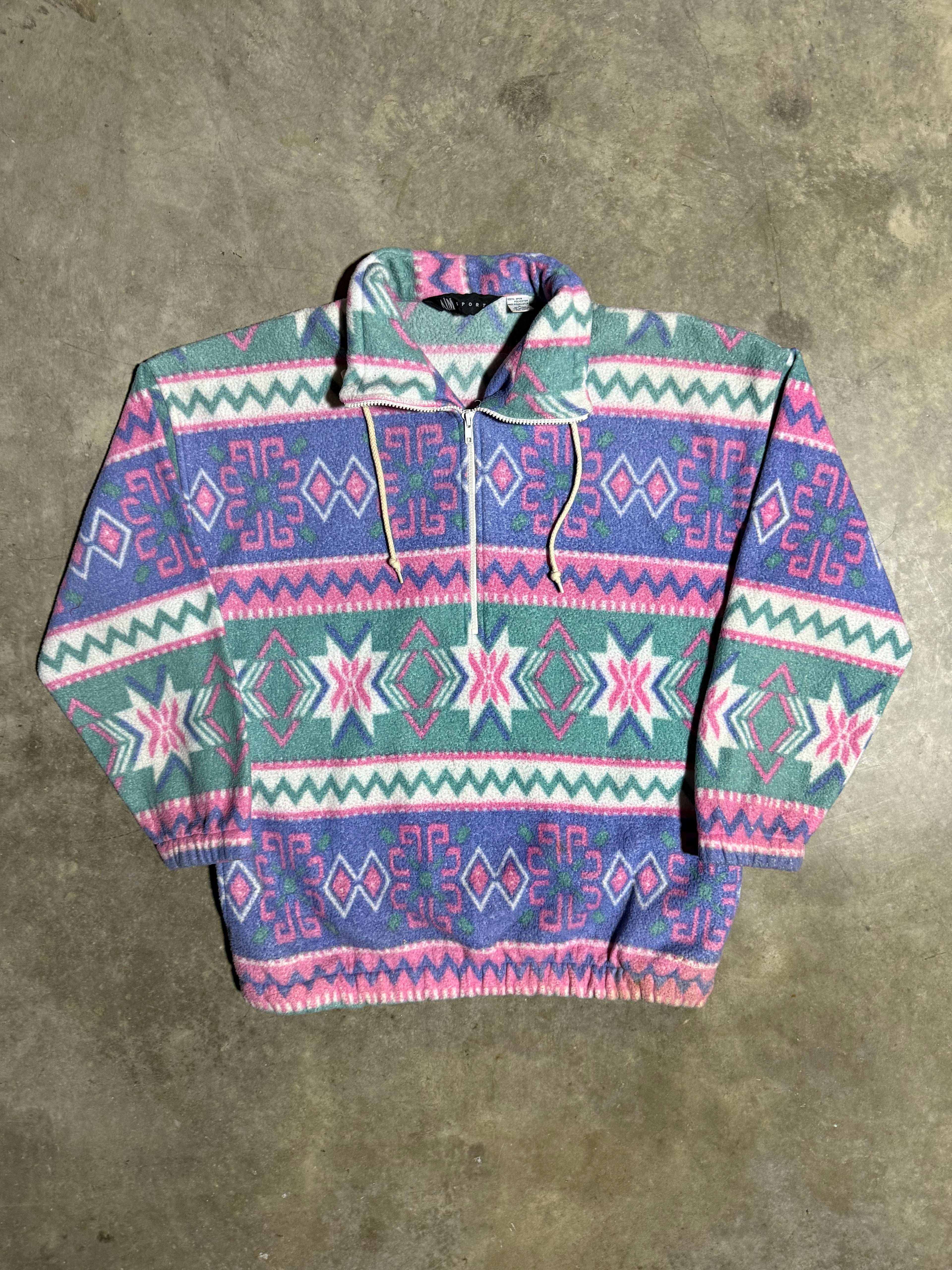 Vintage Aim Sports Fleece Pullover (M)