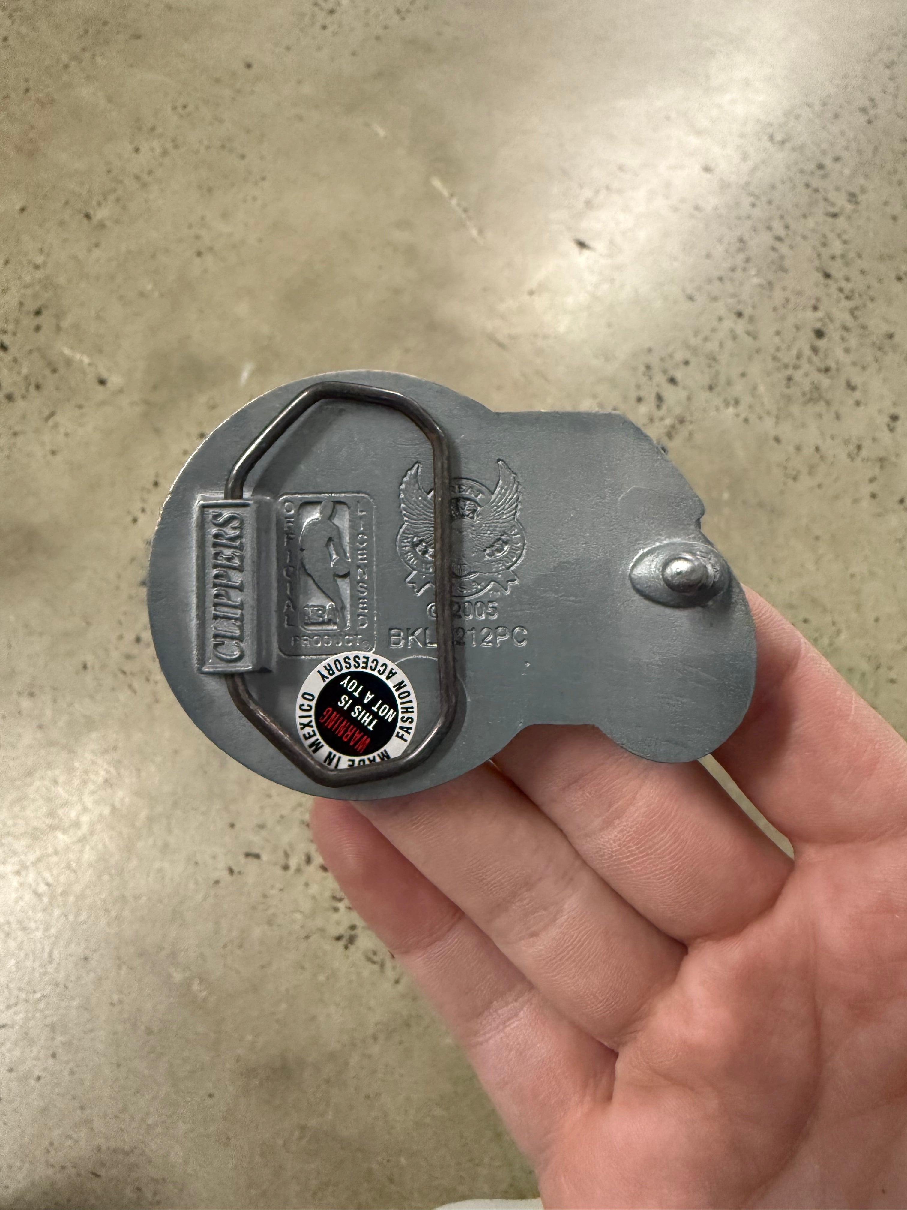 2000s Los Angeles Clippers Belt Buckle