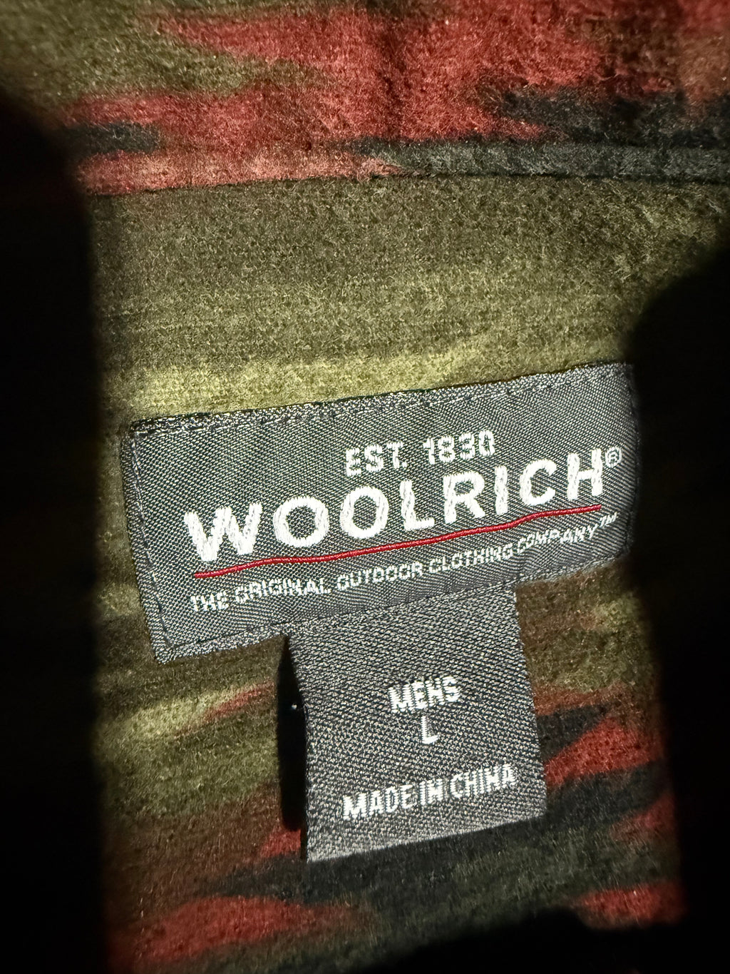 Woolrich Western Pattern Button Down (L)