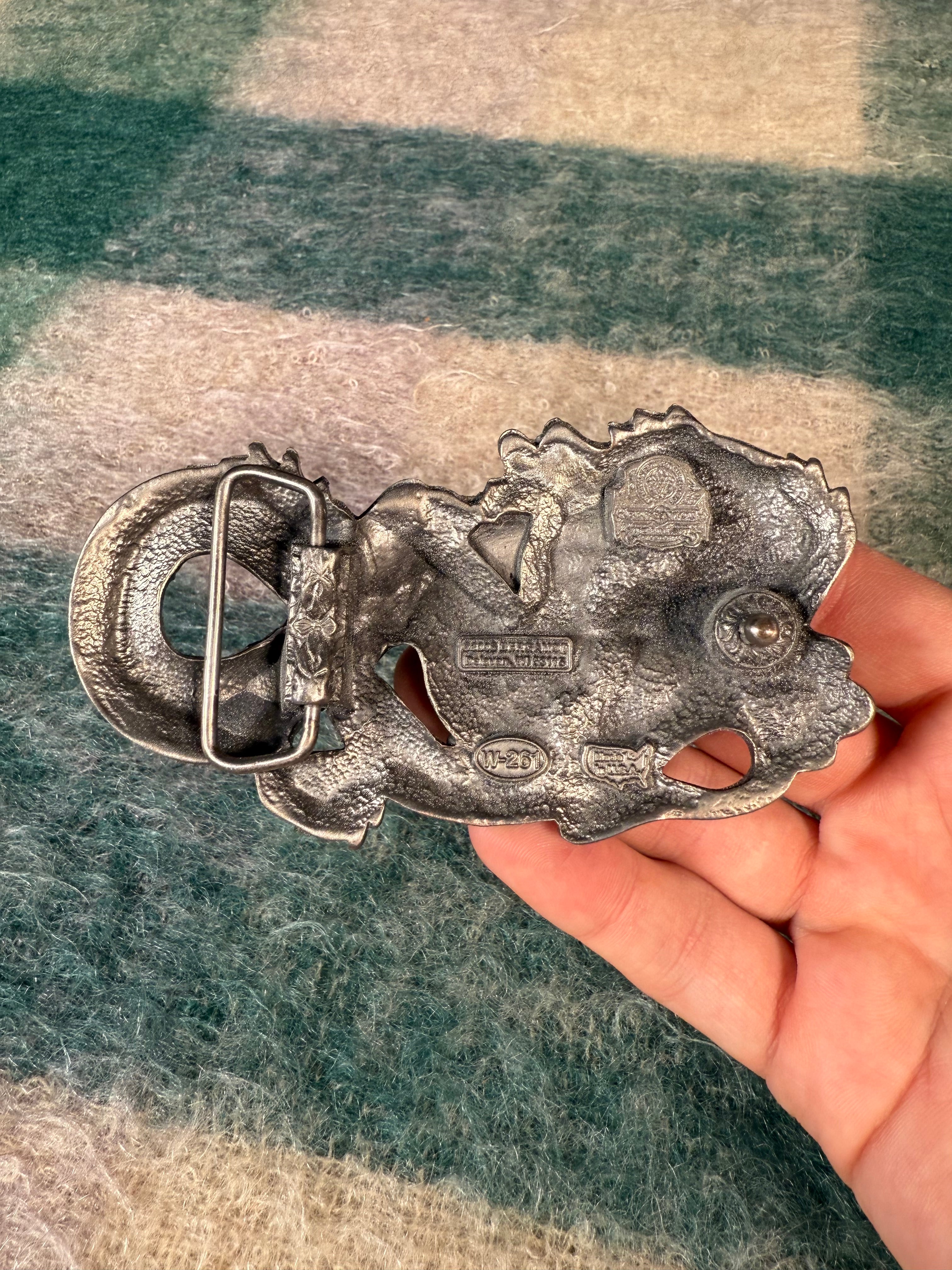 Vintage Oversized Dragon Belt Buckle