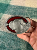 Vintage Bulldog Belt Buckle