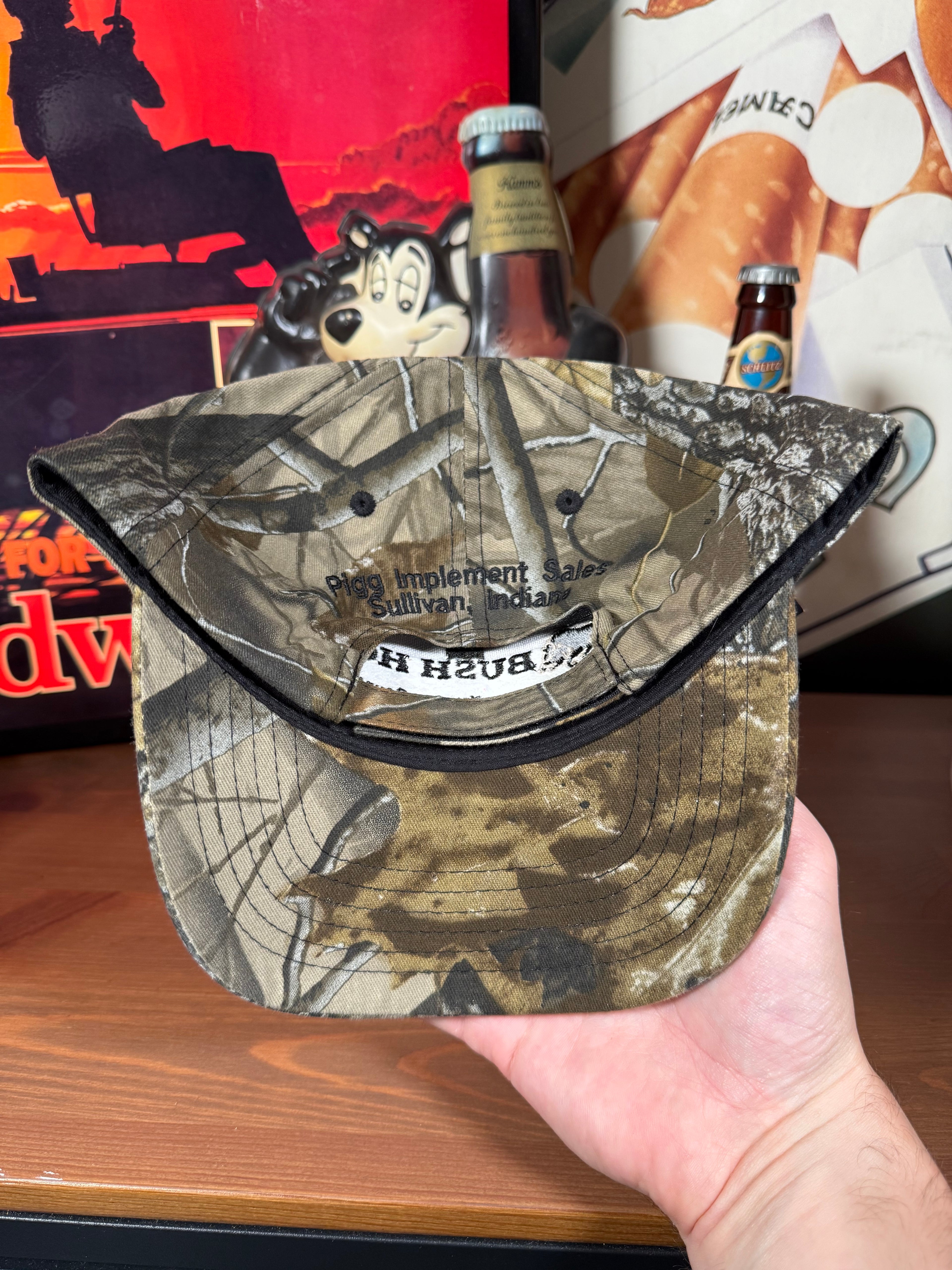 2000s Bush Hog Camo K Products Hat
