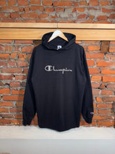 Load image into Gallery viewer, Vintage Champion Embroidered Hoodie (L)
