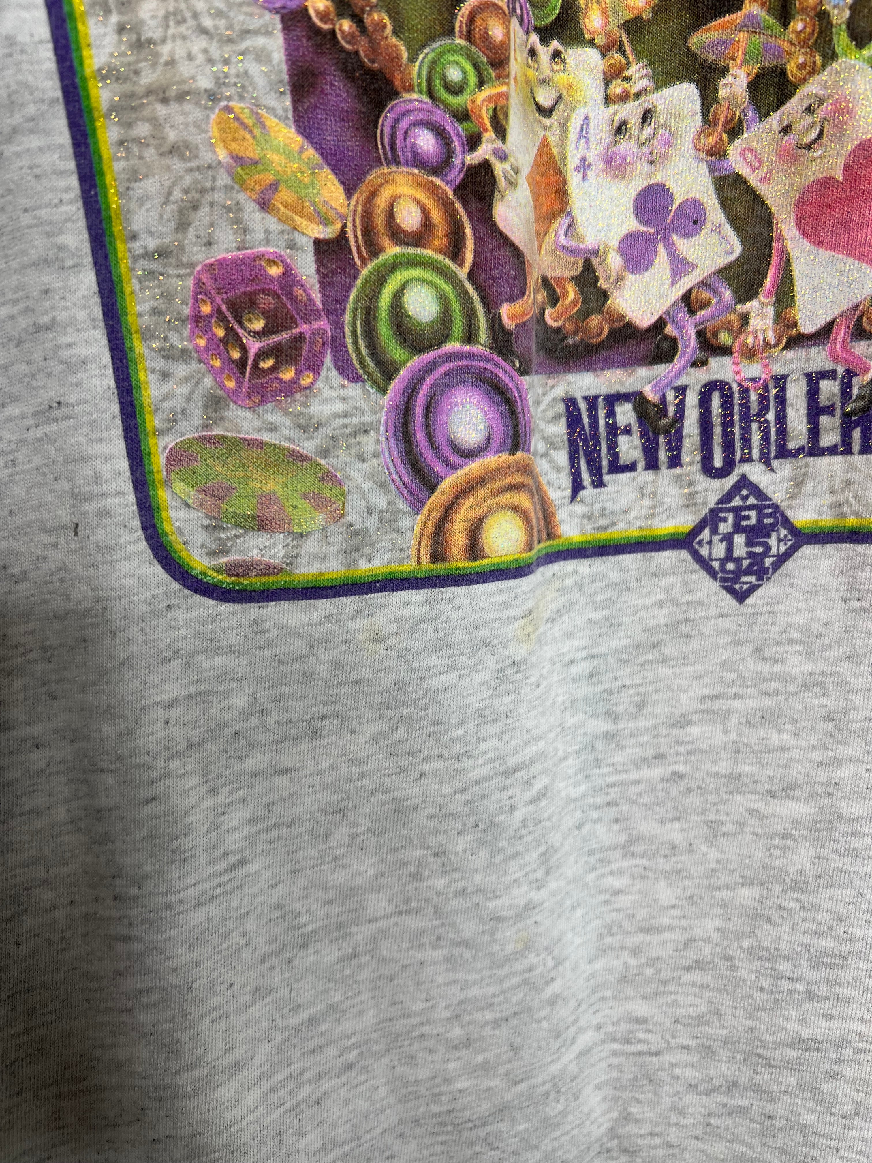 Vintage New Orleans Double Layer Tee (M)