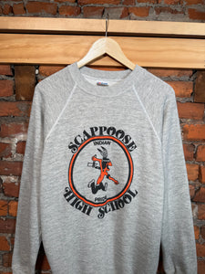 Vintage 80s Scappoose High School Crewneck (S)
