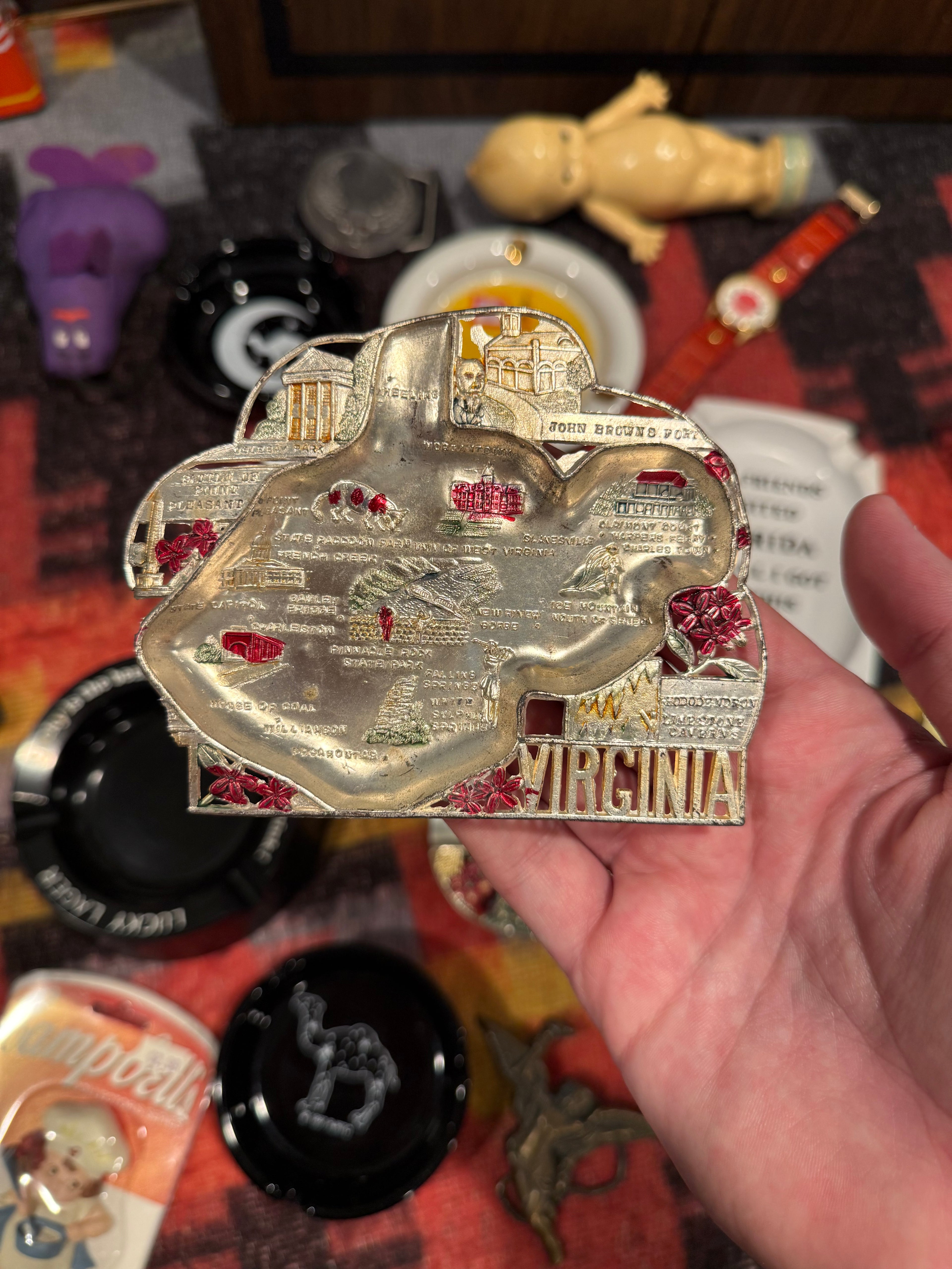Vintage Virginia Ashtray