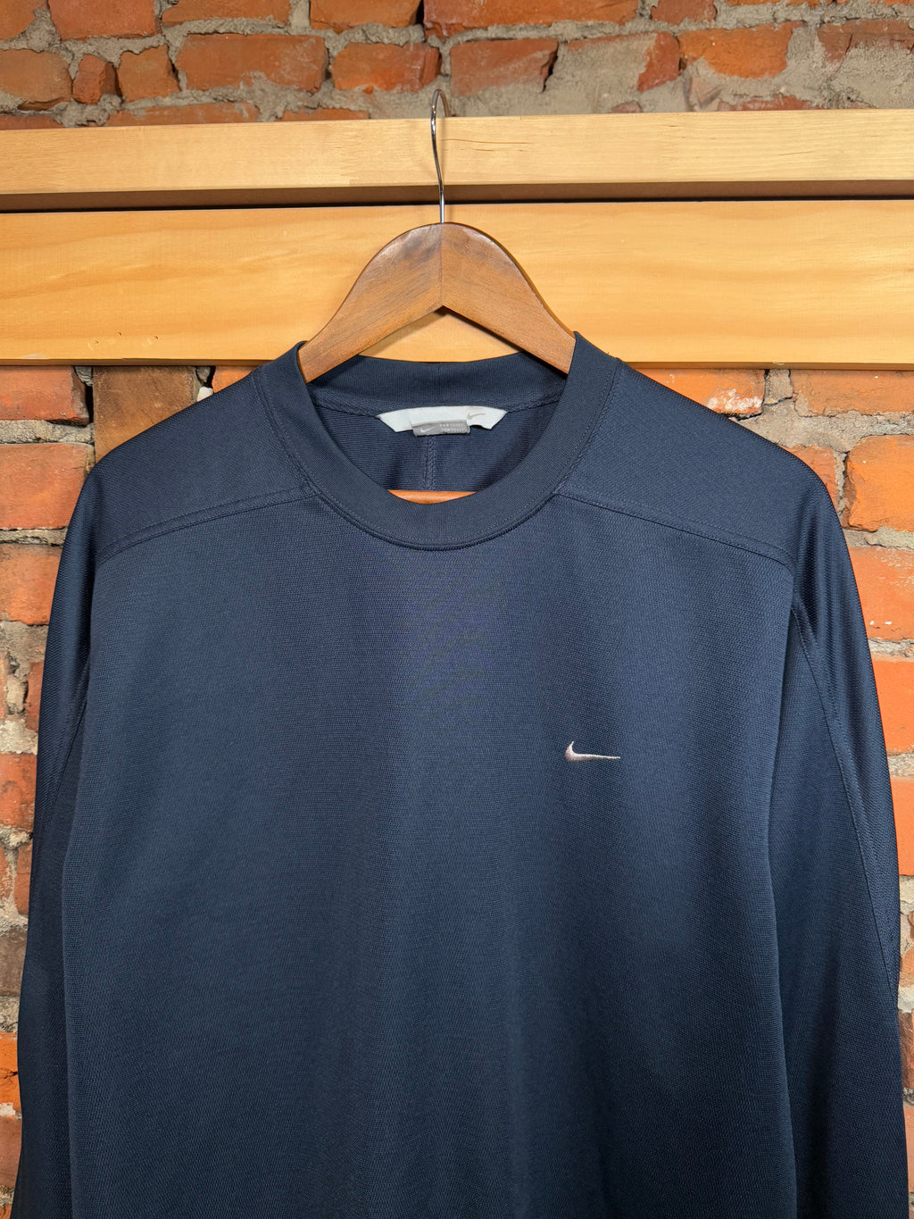 Vintage Y2K Nike Blue Longsleeve (L)