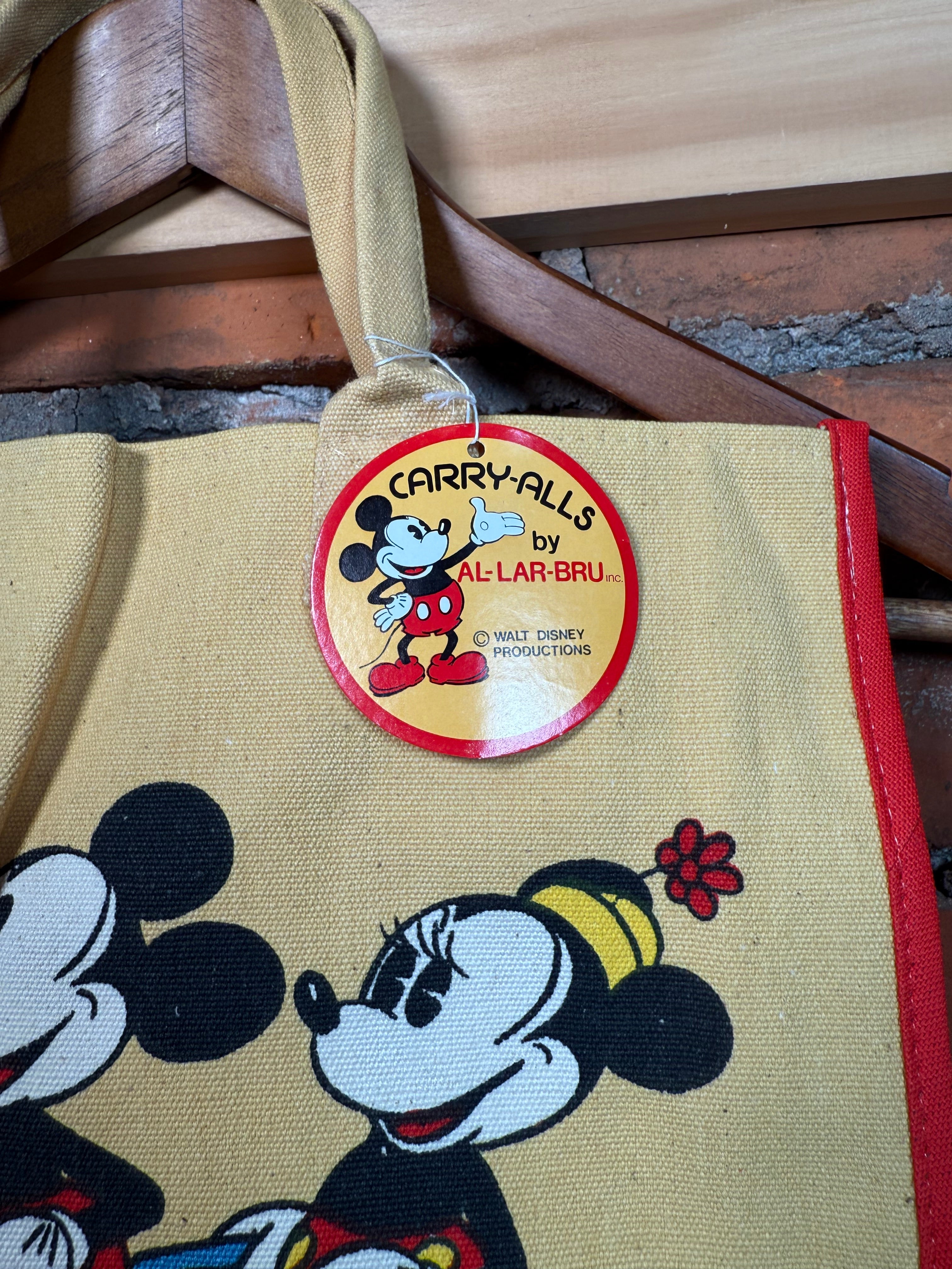 Vintage 80s Disney Love Is Tote Bag With Original Tags