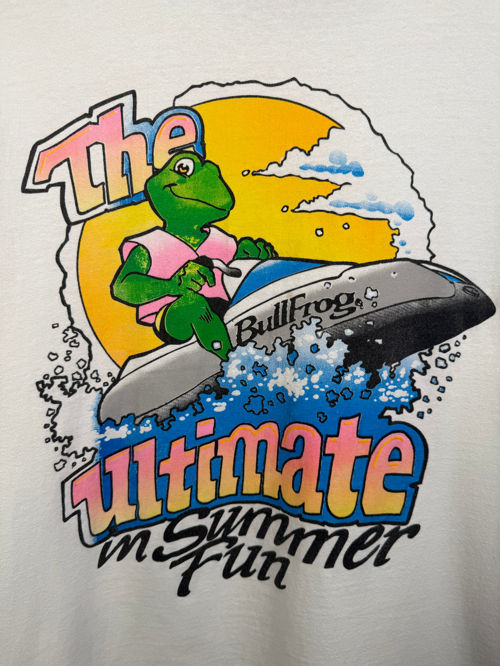 Vintage Bull Frog Sunblock T-Shirt (XL)