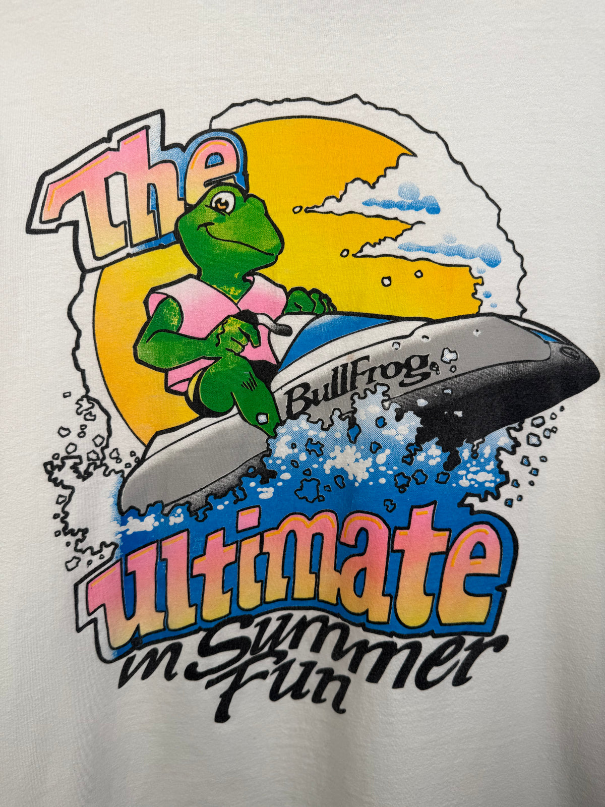 Vintage Bull Frog Sunblock T-Shirt (XL)