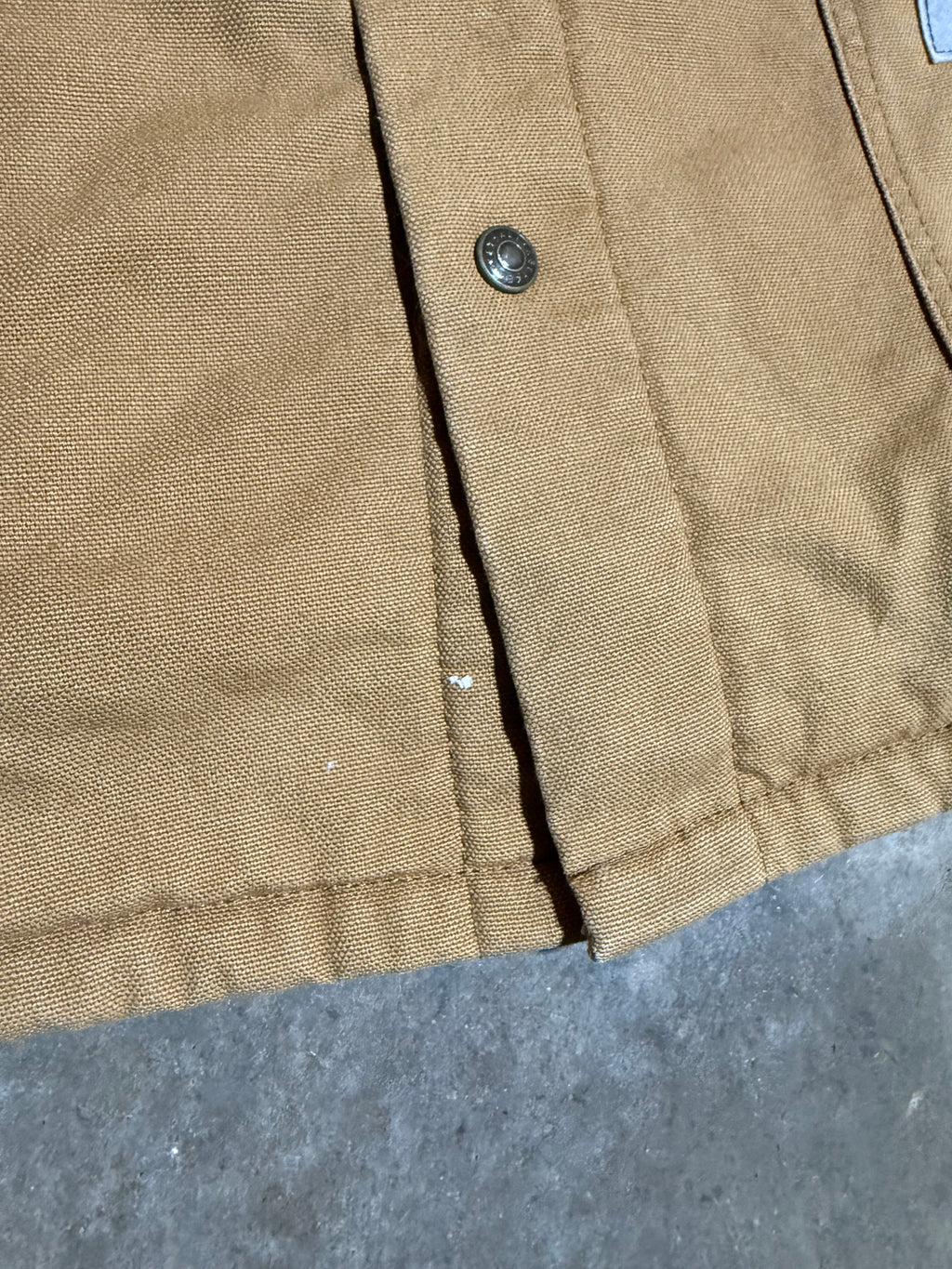 Vintage Indiana Department of Natural Resources Blanket Lined Chore Coat(XL)