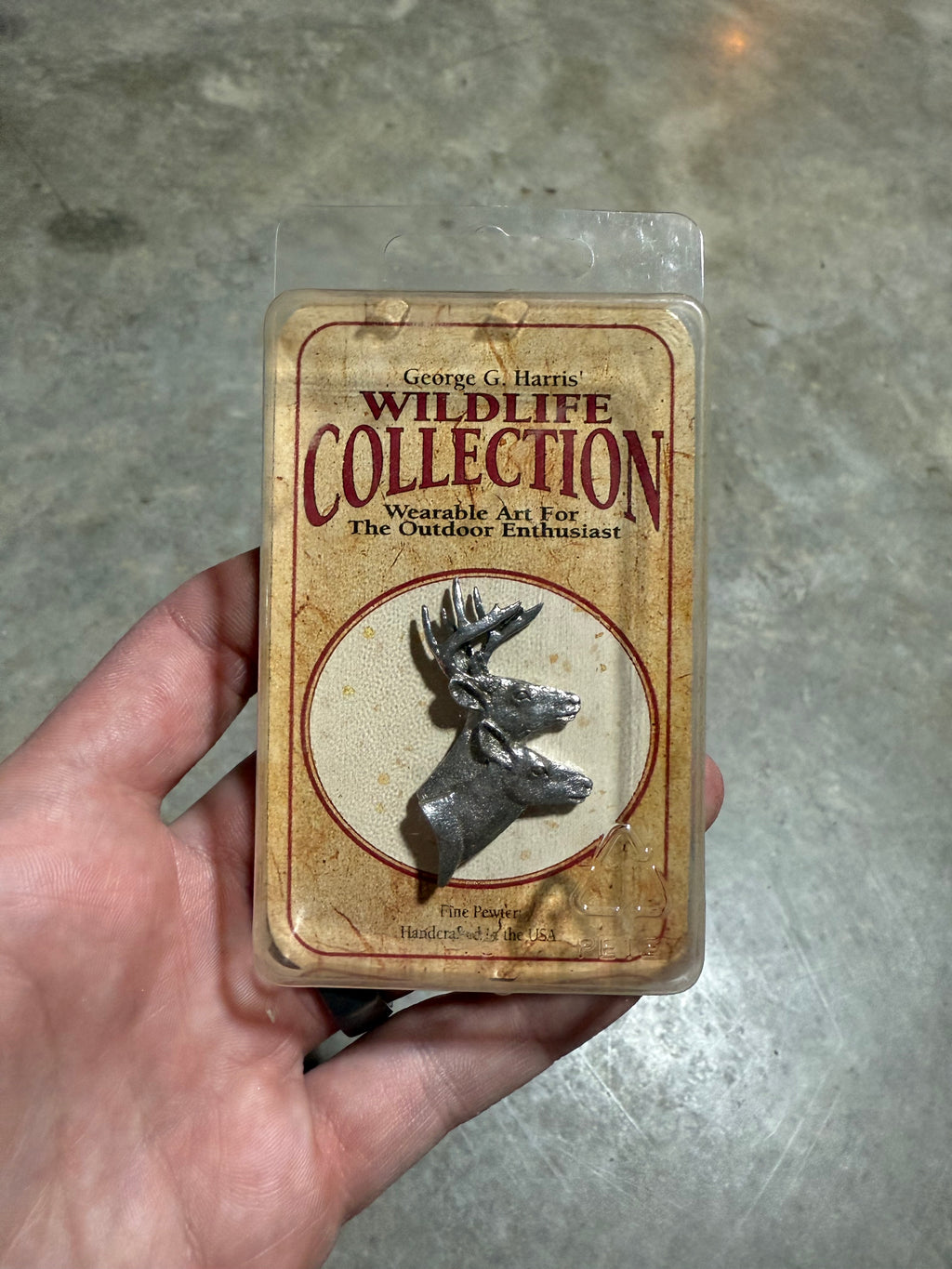 Lot of 6 Vintage Hunting/Wildlife Pins