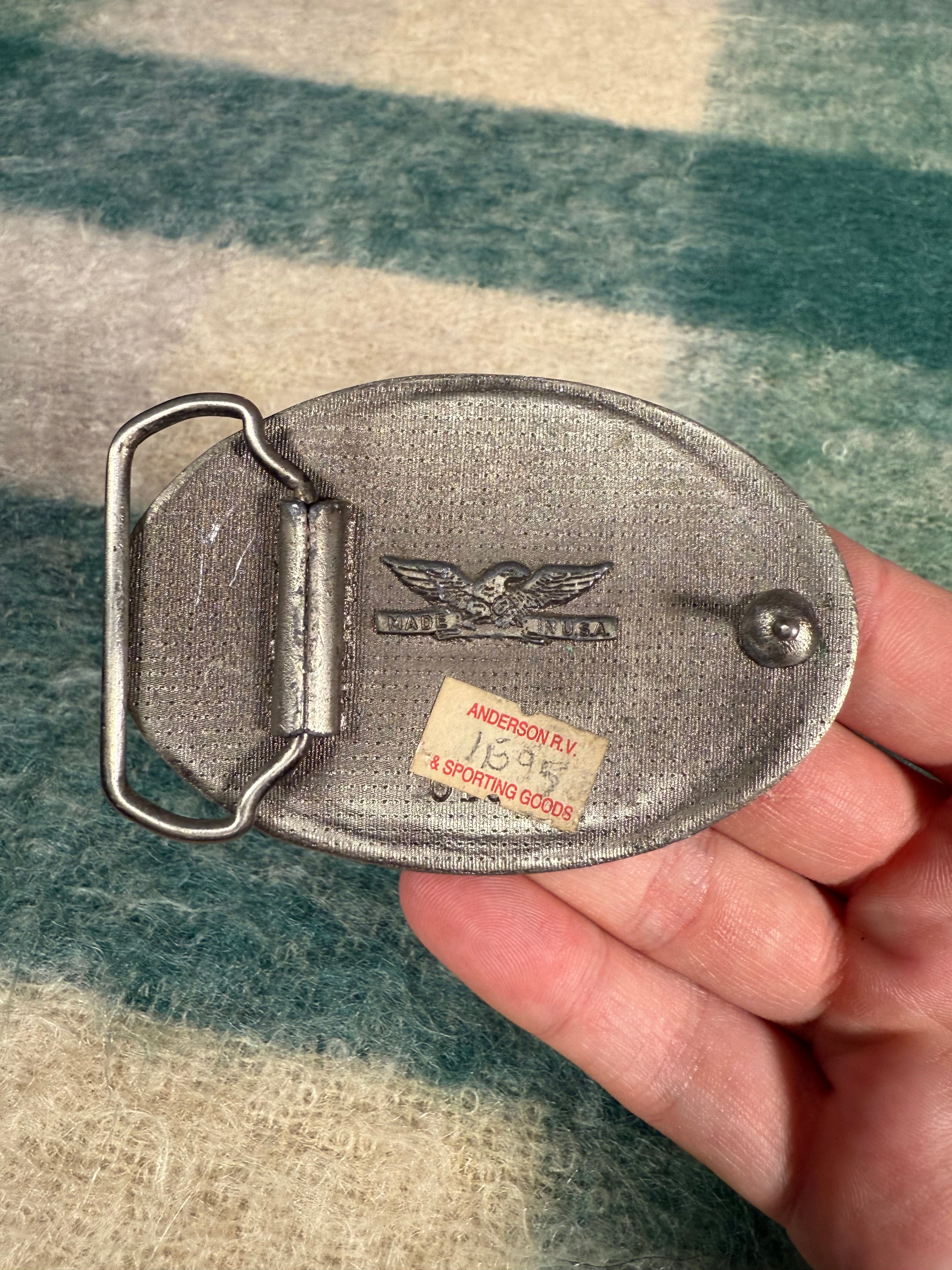 Vintage 1986 Statue of Liberty Belt Buckle