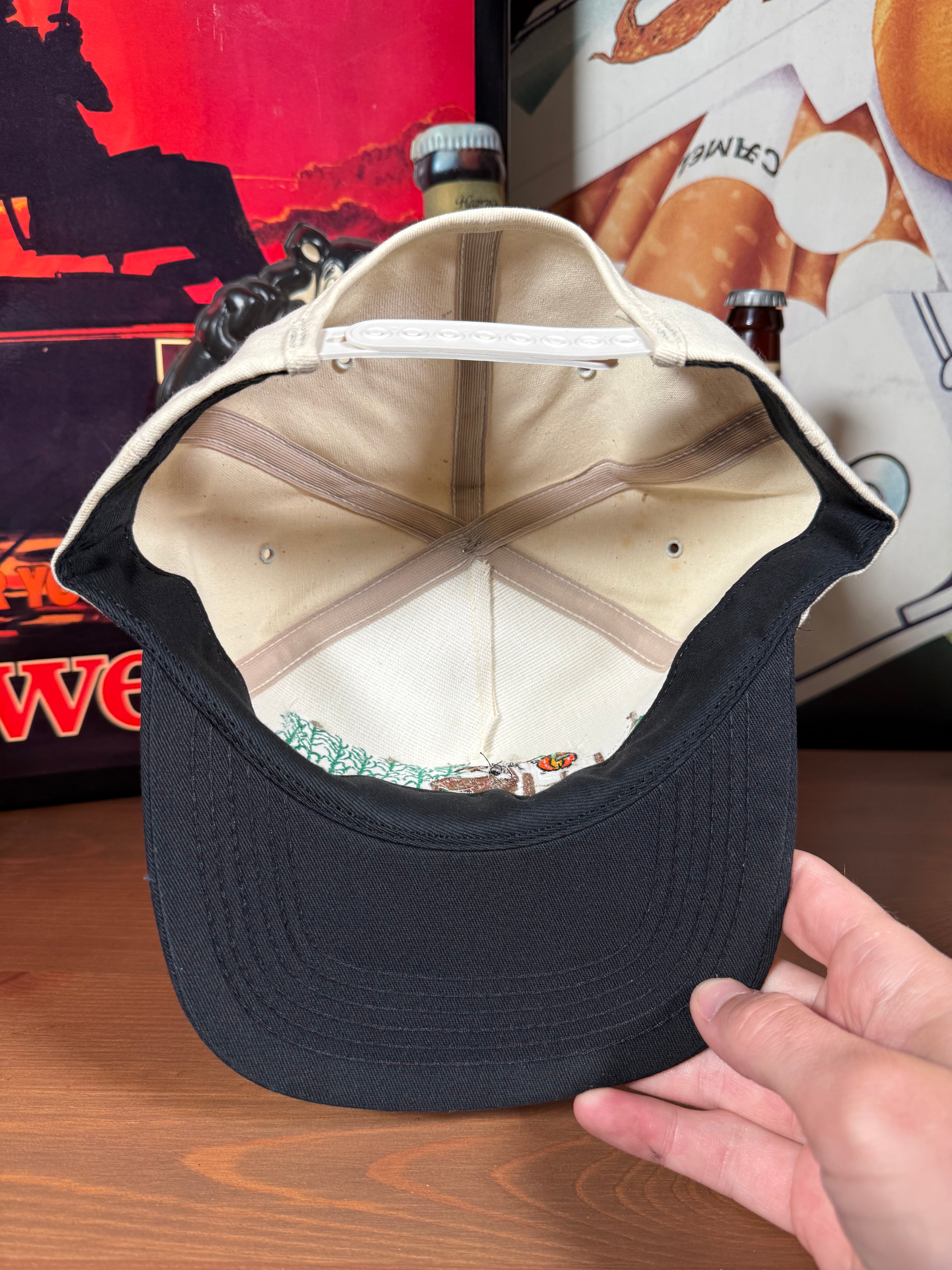 Vintage Golden Harvest Seed Deer K Products Snapback Hat