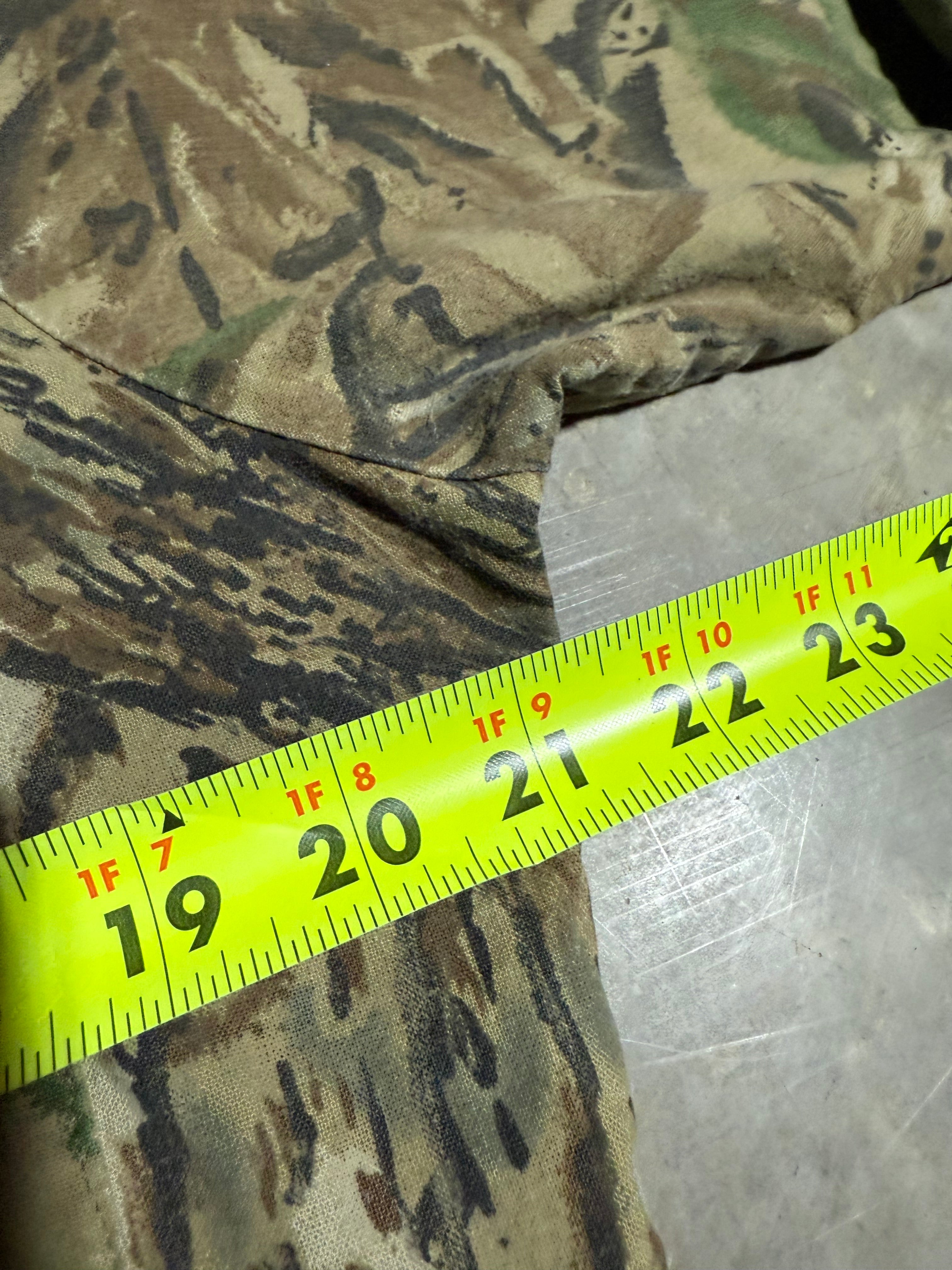 Vintage Sports Afield Camo Button Up Shirt (M)