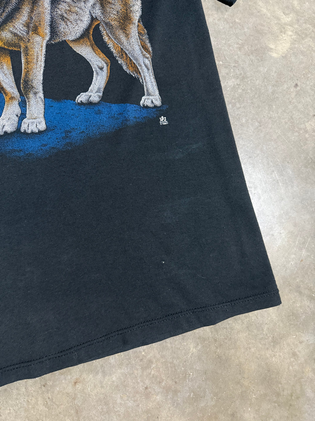 Vintage 1987 Wolf T-Shirt (L)