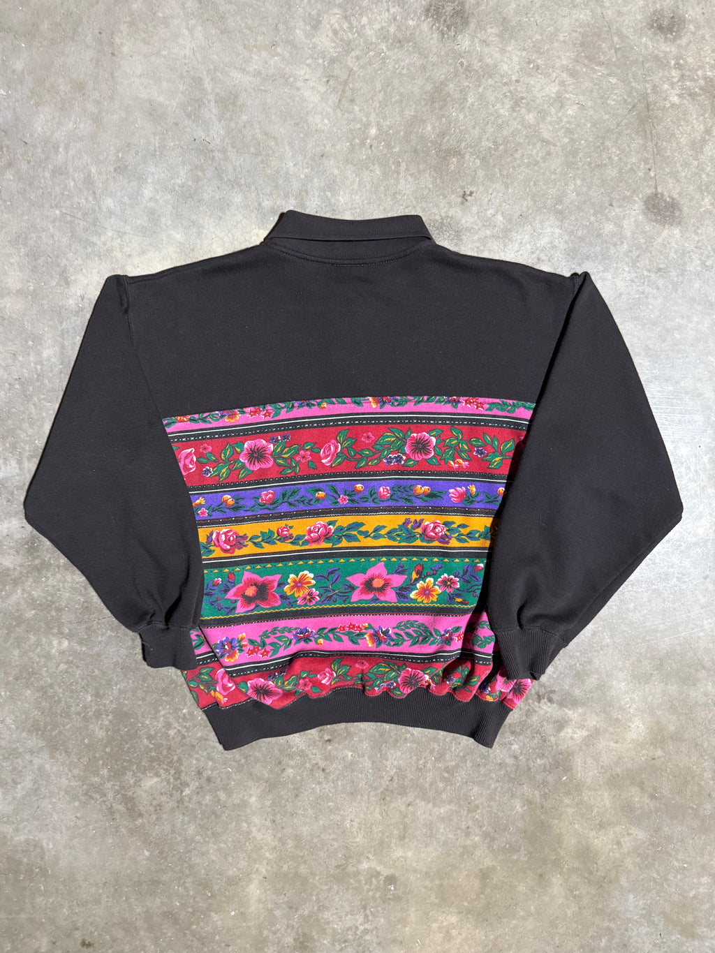 Vintage 80s Lindsey Blake Sport Floral Sweatshirt (WM)