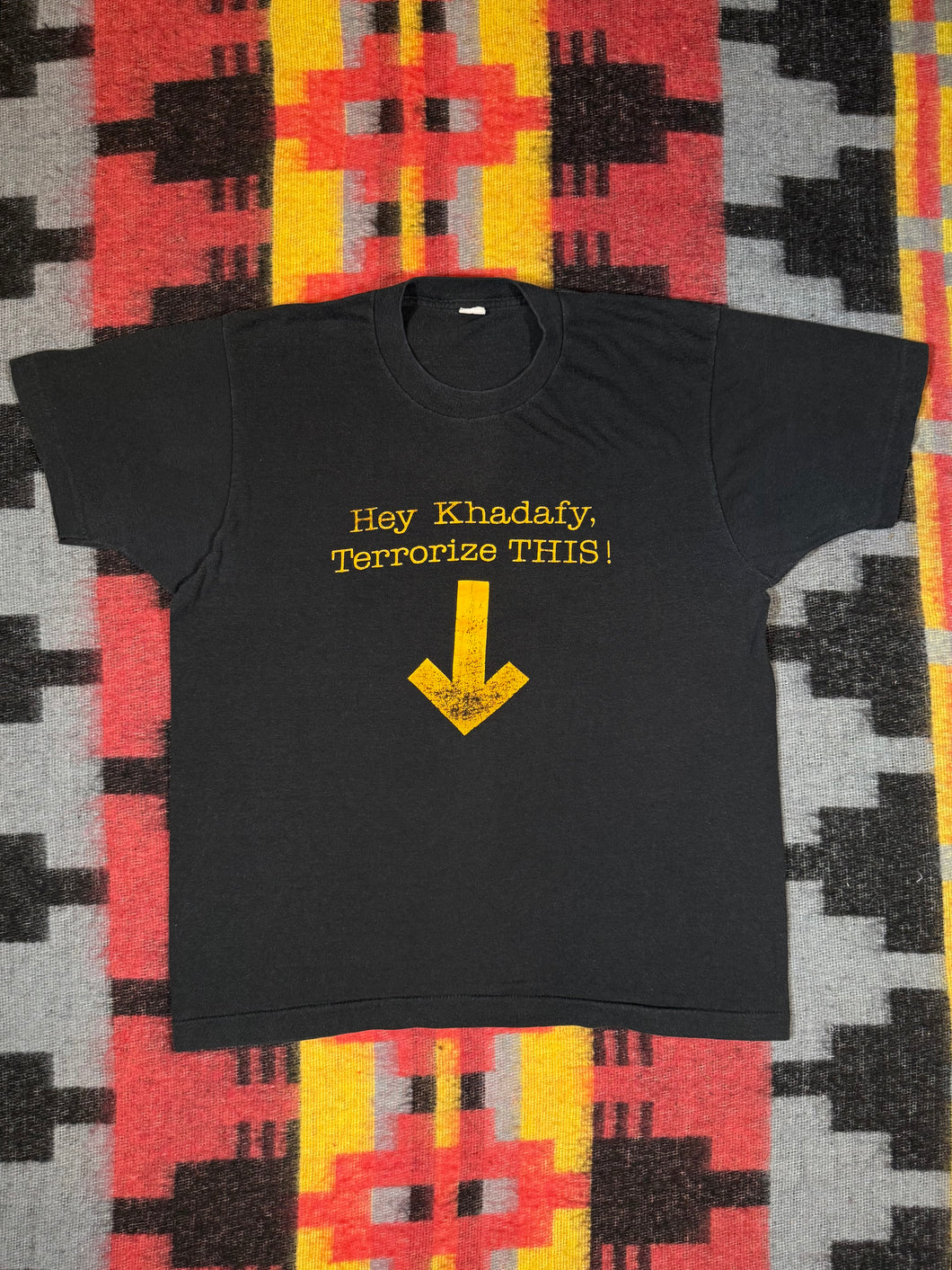 Vintage 80s Terrorize This Shirt (L)