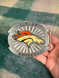 Vintage 2000s Denver Broncos Oversized Belt Buckle
