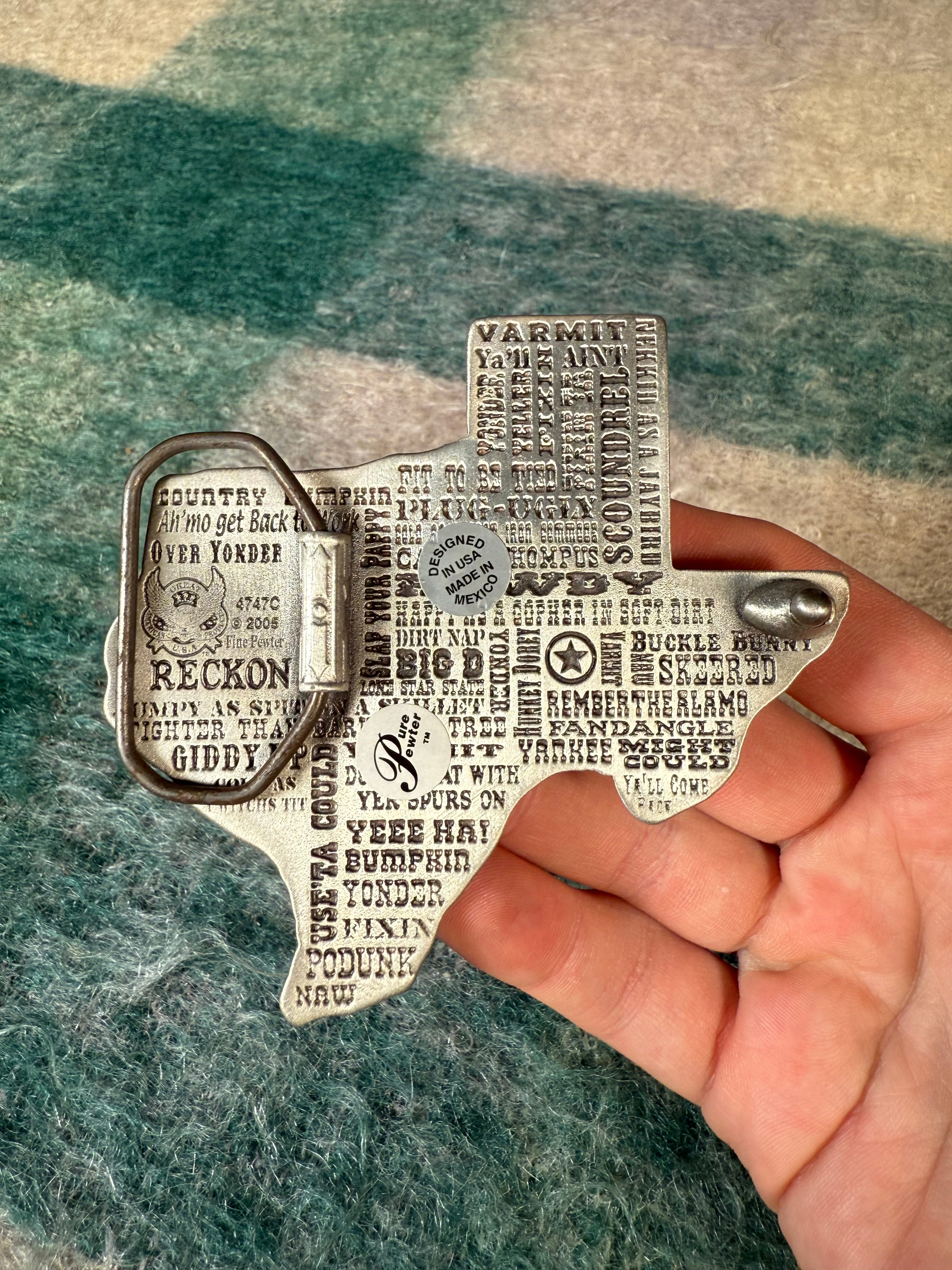 2005 Everything’s Bigger In Texas Belt Buckle