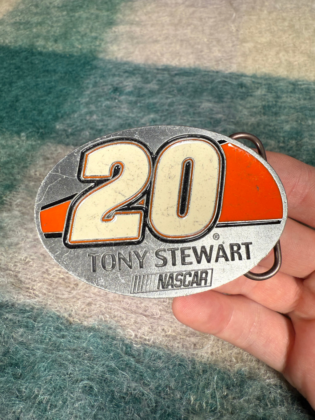 2000s Tony Stewart Belt Buckle