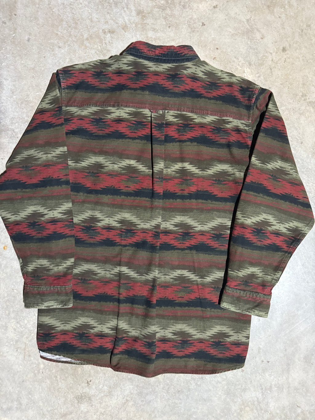 Woolrich Western Pattern Button Down (L)
