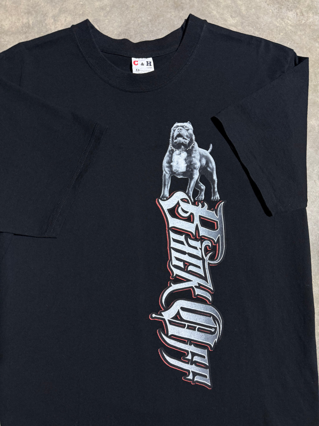 Vintage Y2K Back Off Dog T-Shirt (XL)