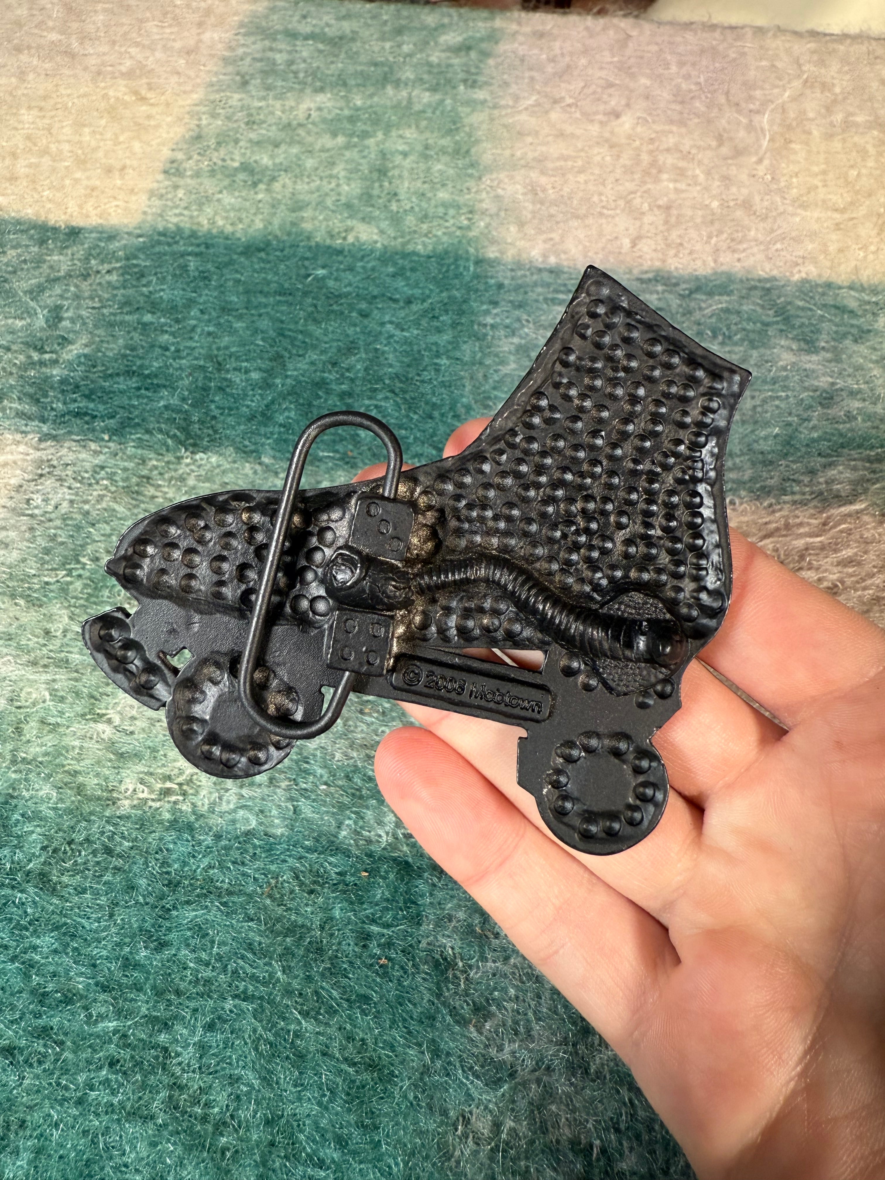 Vintage 2006 Roller Skate Belt Buckle