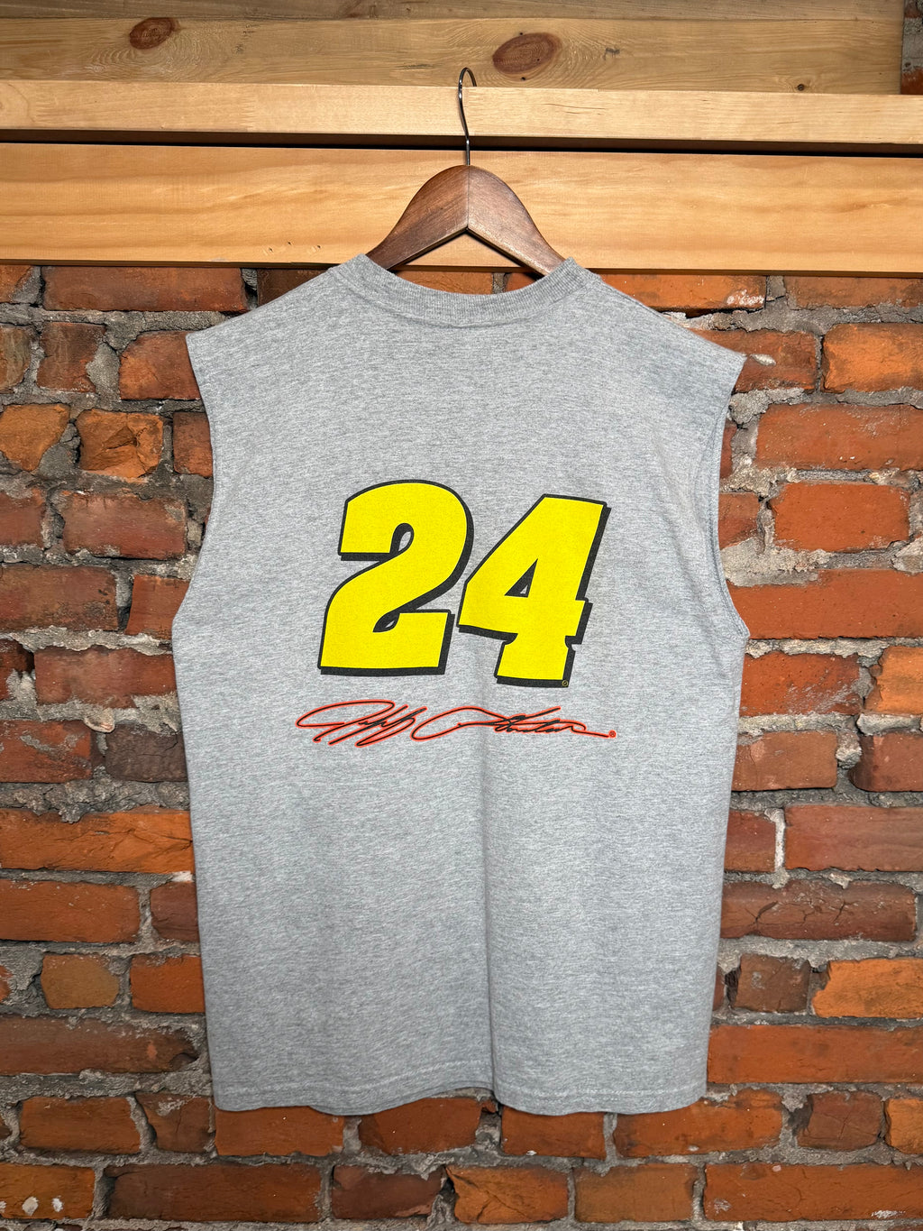 Vintage Early 2000s Jeff Gordon Nascar Cutoff Tee (M)