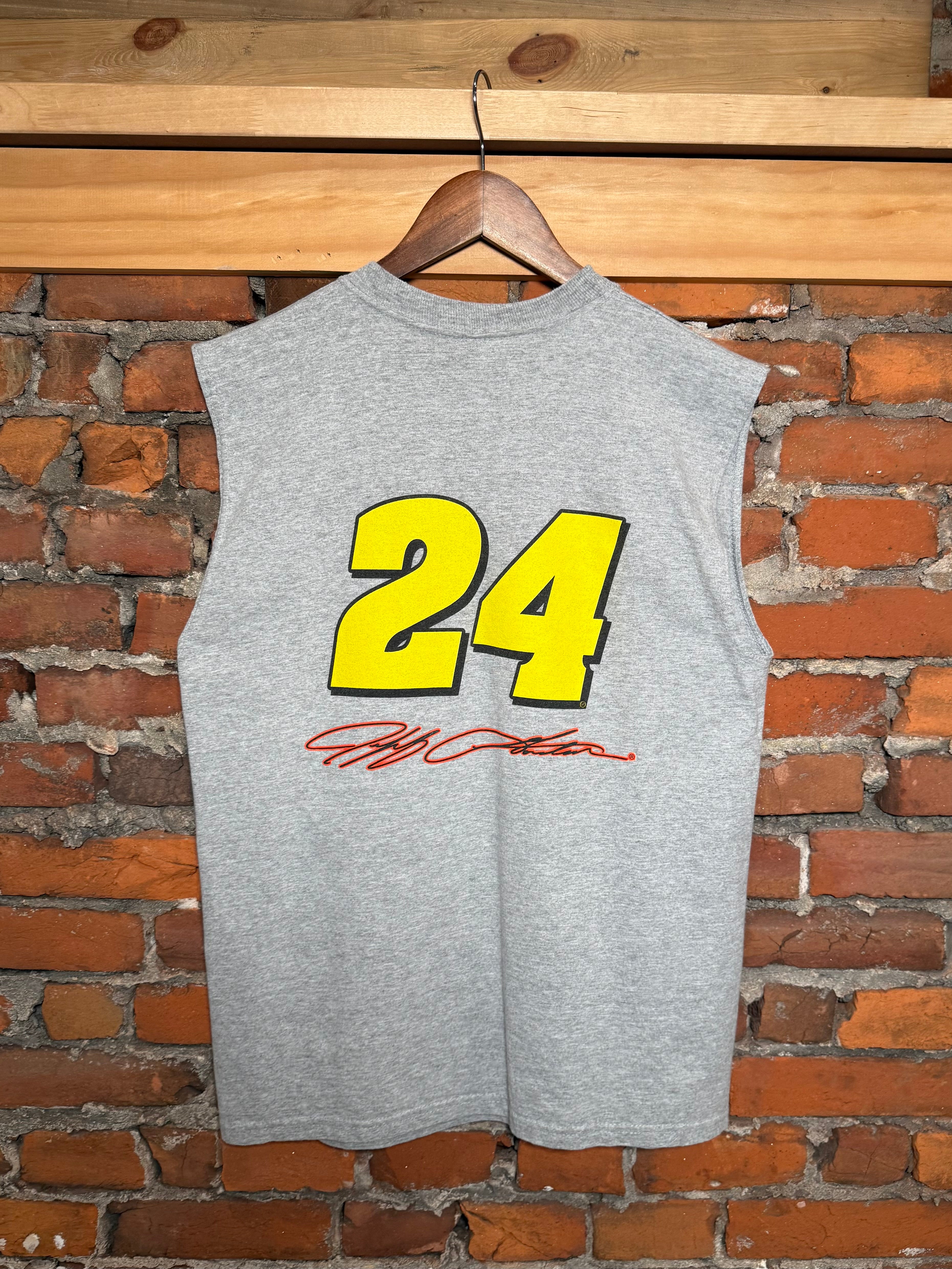 Vintage Early 2000s Jeff Gordon Nascar Cutoff Tee (M)