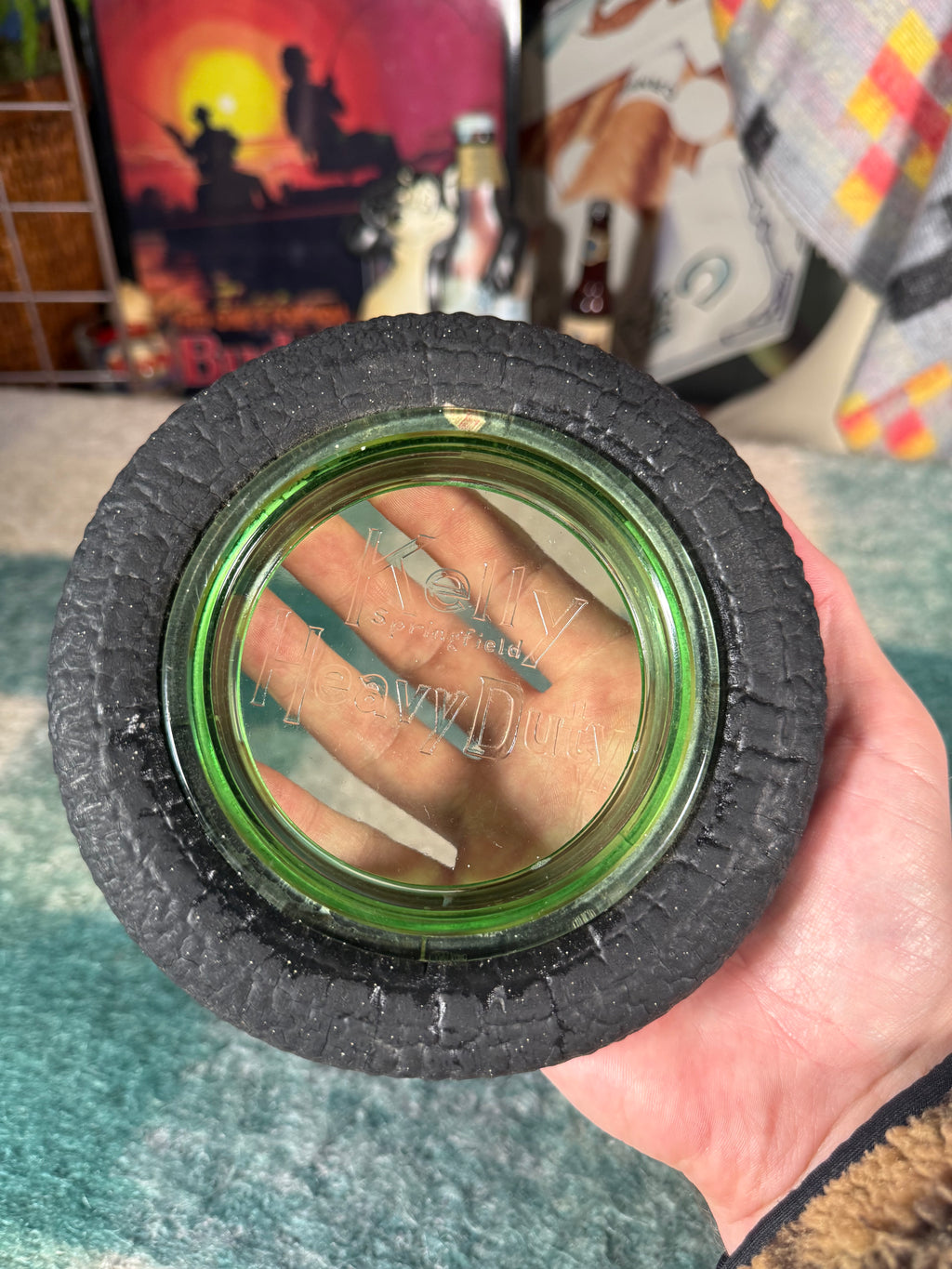Vintage Kelly Springfield Tire Ashtray
