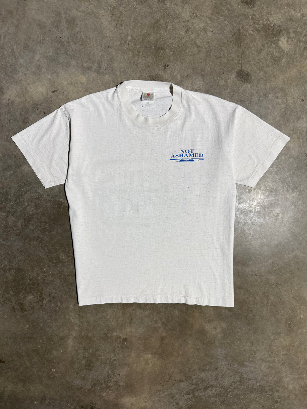 Vintage 1996 Not Ashamed Jesus T-Shirt (L)