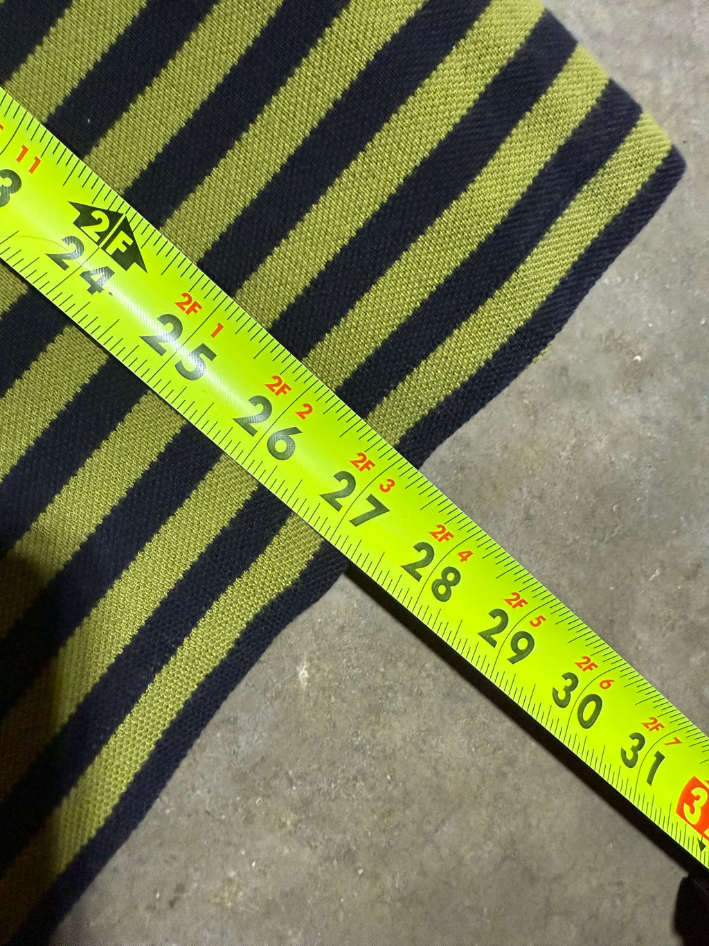 Vintage Aureus Striped Golf Polo (L)