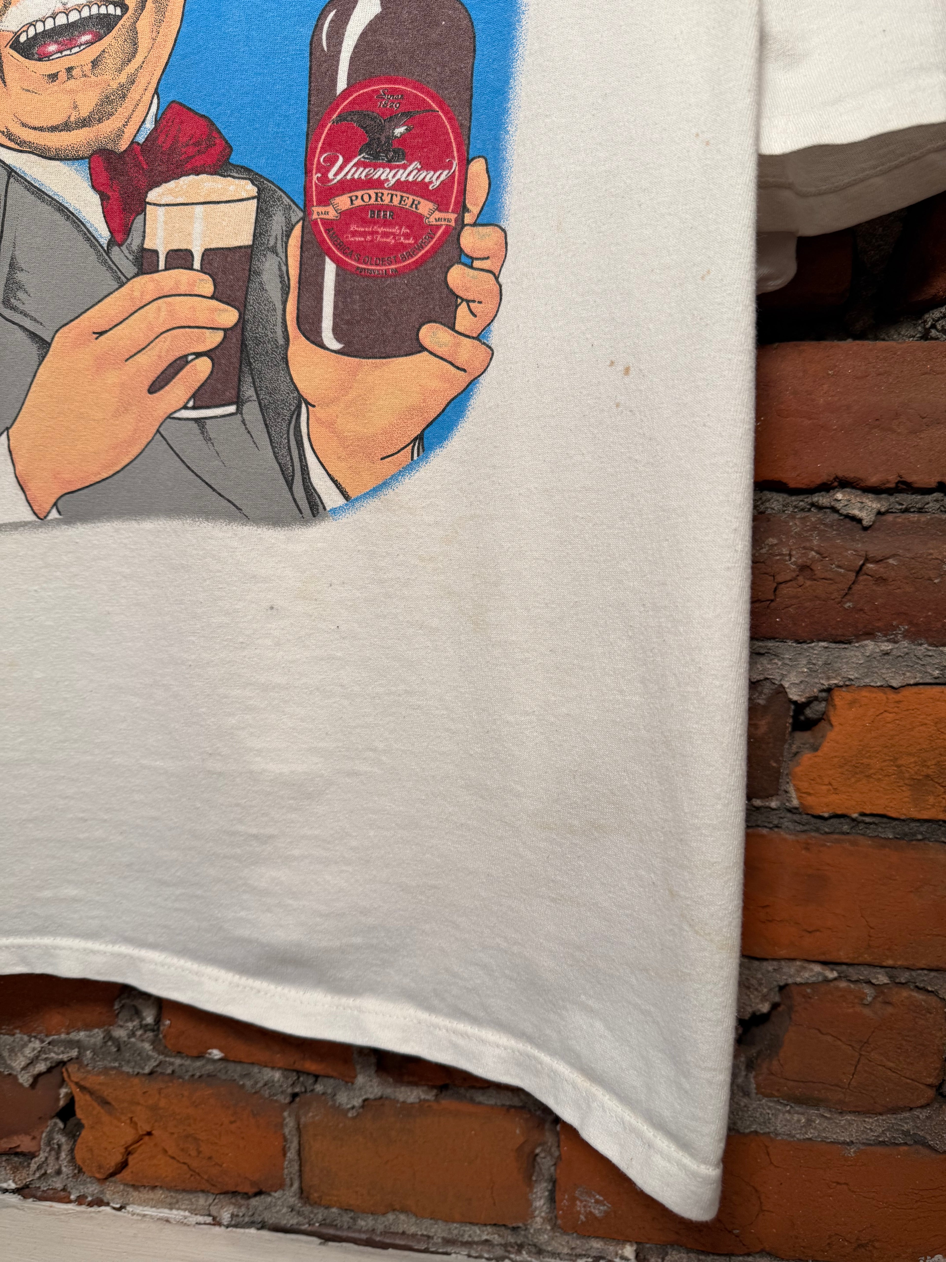 Vintage Yuengling Beer Porter Man T-Shirt (XL/XXL Boxy)