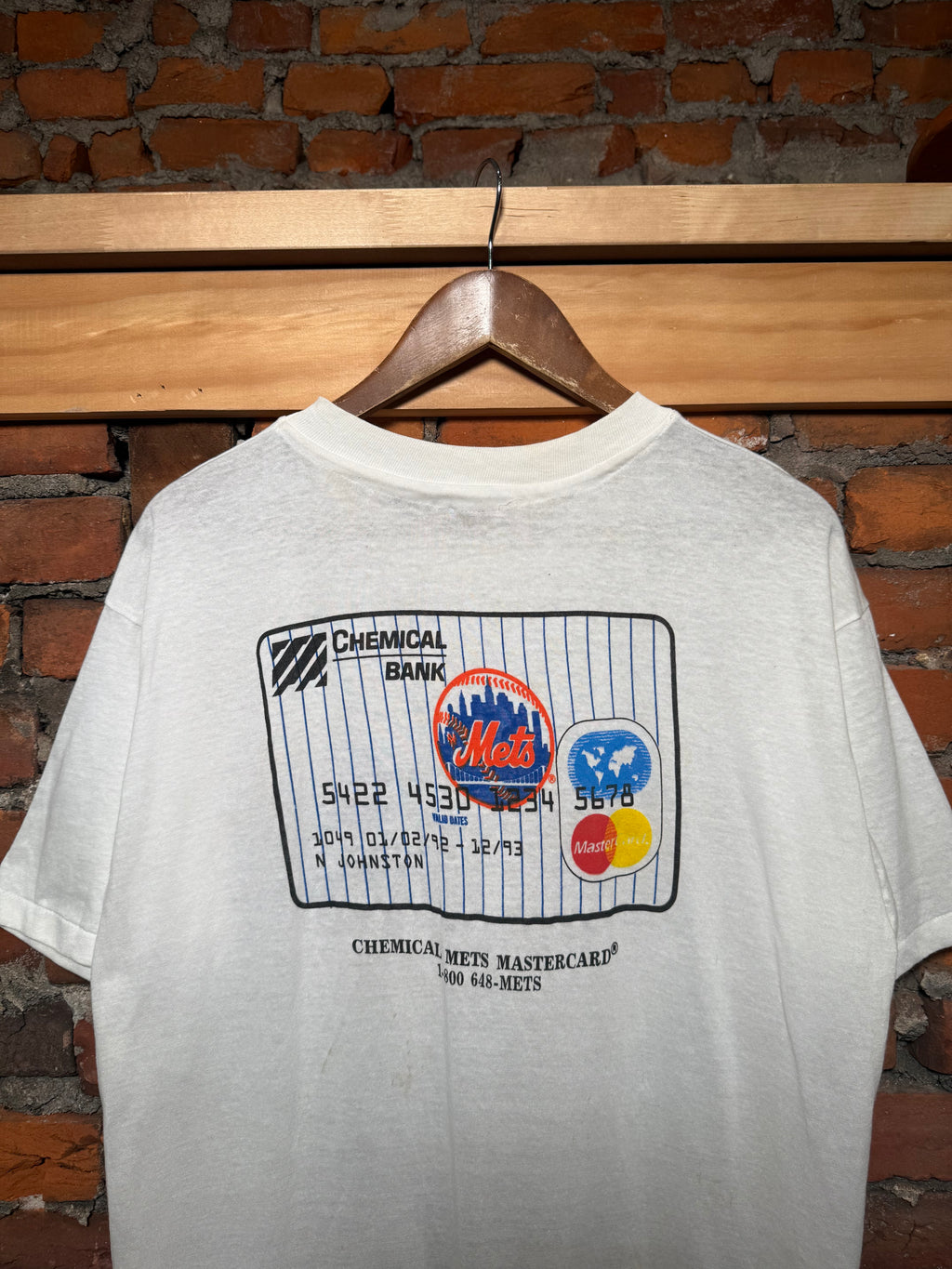 Vintage 1993 Mets Mastercard T-Shirt (XL)