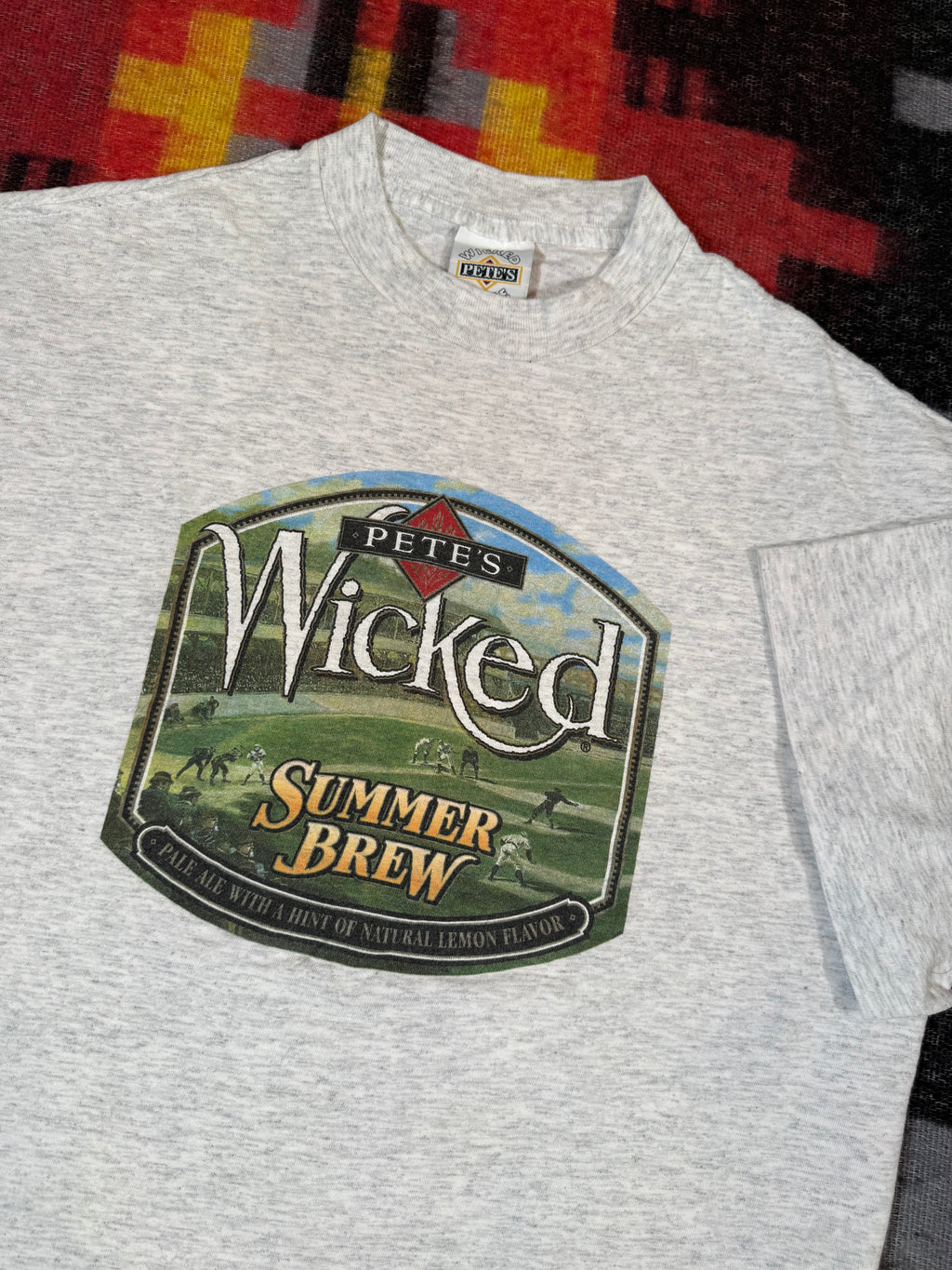Vintage 90s Pete’s Wicked Summer Brew Beer Tee (XL)