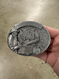 Vintage 2004 Firefighter Fighting Fires With Pride Belt Buckle